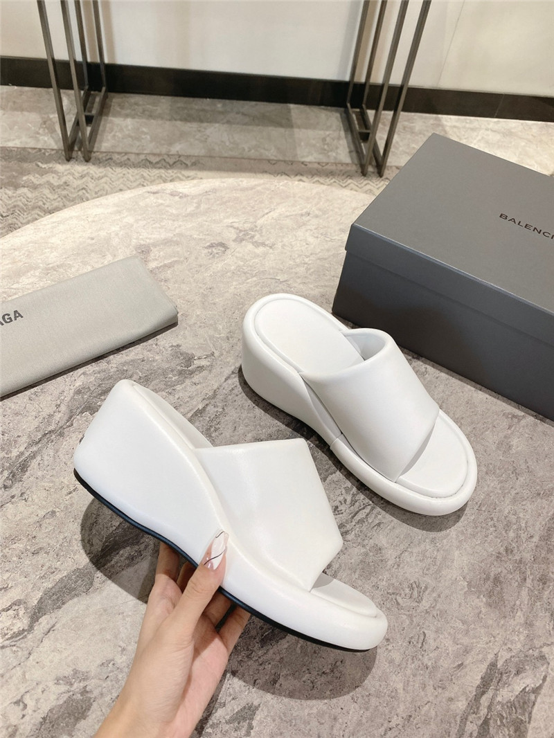 Balenciaga Summer New Platform Wedge Slippers Sell online Best Quality designer replica bags Replica Shoes replica clothing balenciaga replica bag ysl replica bags fake hermes bag for women by every d...