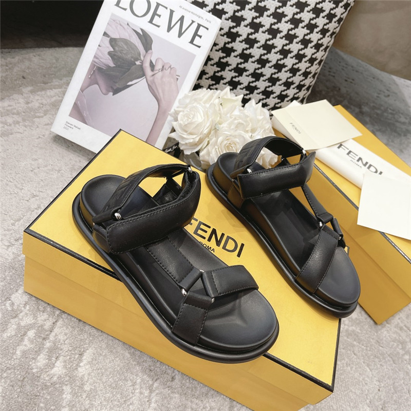 fendi letters webbing sandals every designers.ru