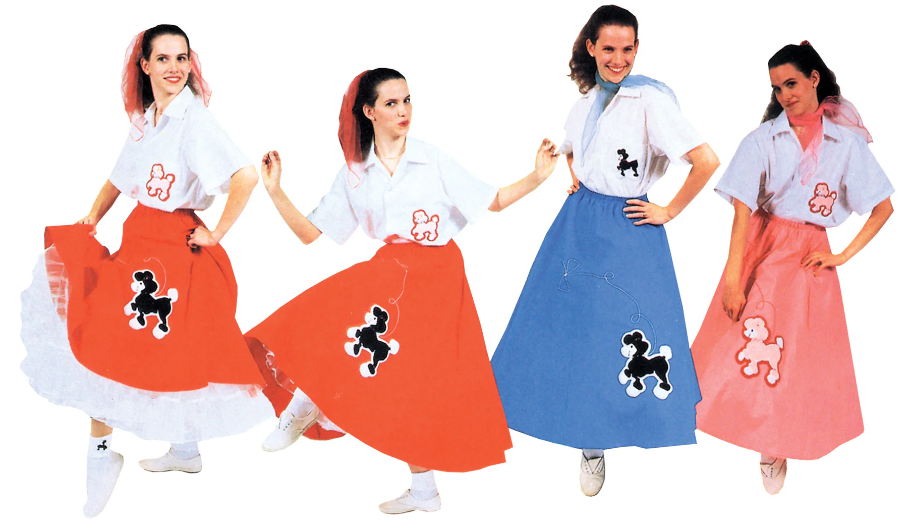 Classic 1950s Poodle Skirt 🐩💃