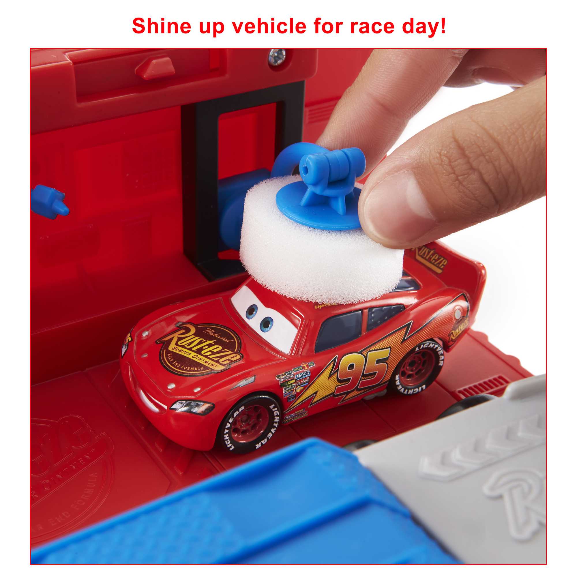 Disney And Pixar Cars Transforming Mack Playset, 2-In-1 Toy Truck & Tune-Up Station
