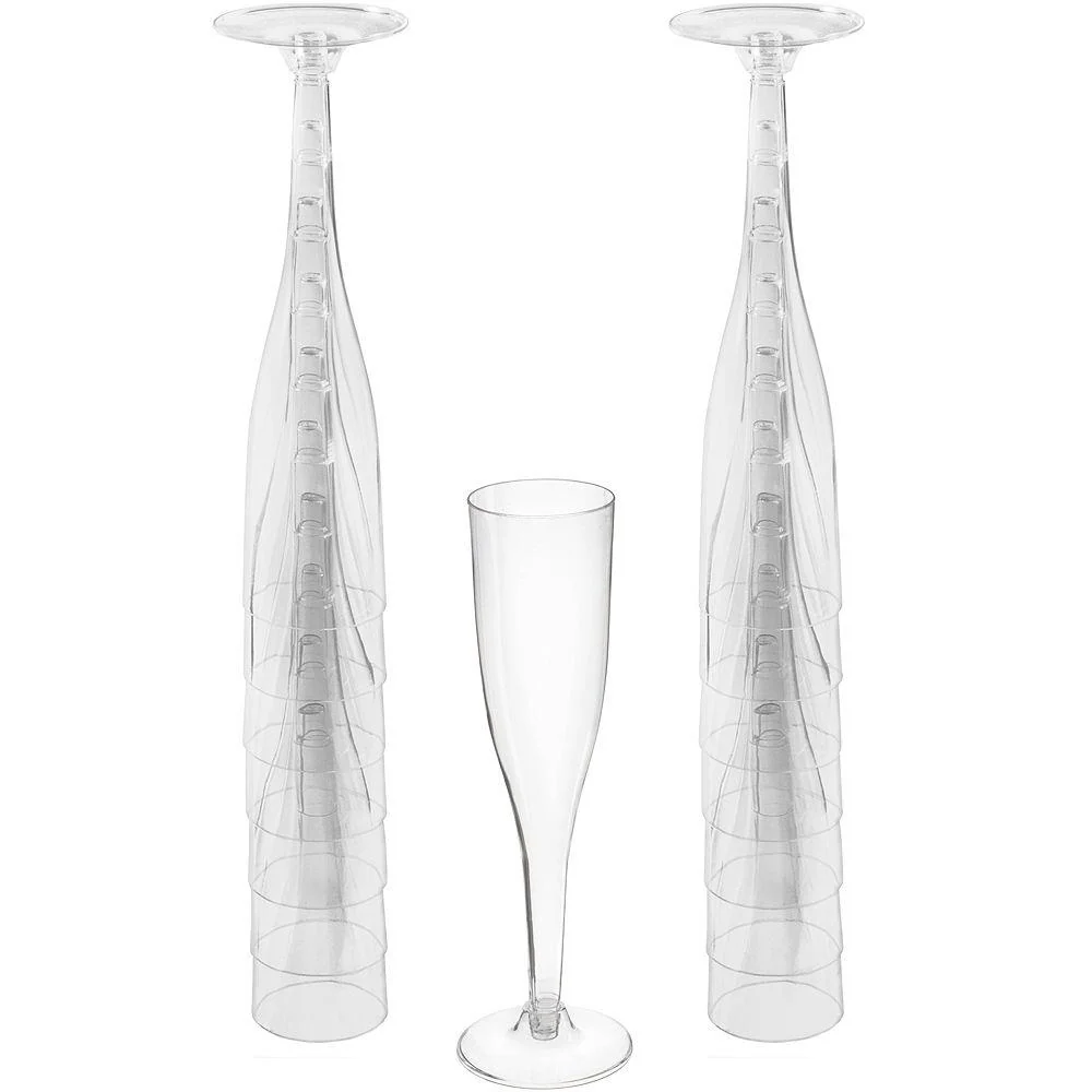 Champagne Flute Clear 5.5 ounce 20ct