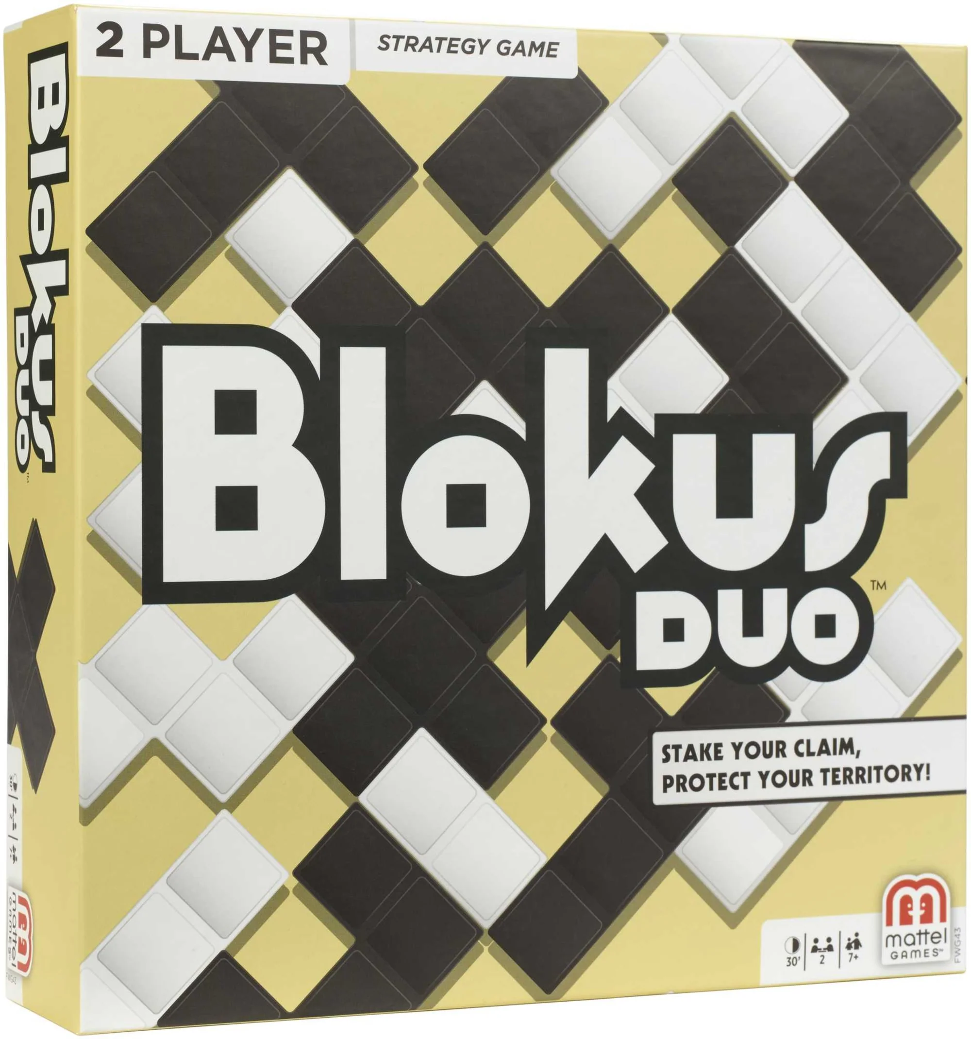 Blokus Duo Strategy Fun Board Game For 2 Players Ages 7Y+
