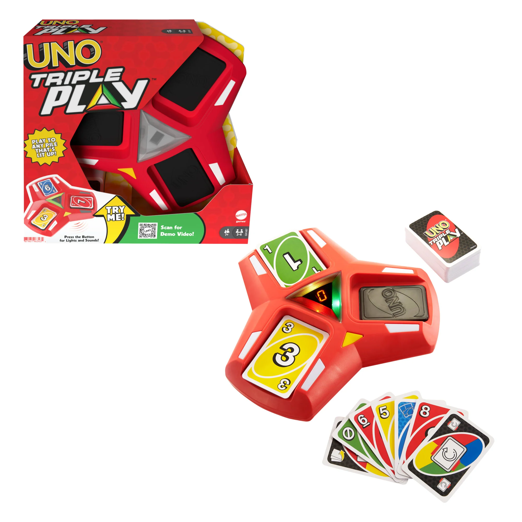 UNO Triple Play Card Game