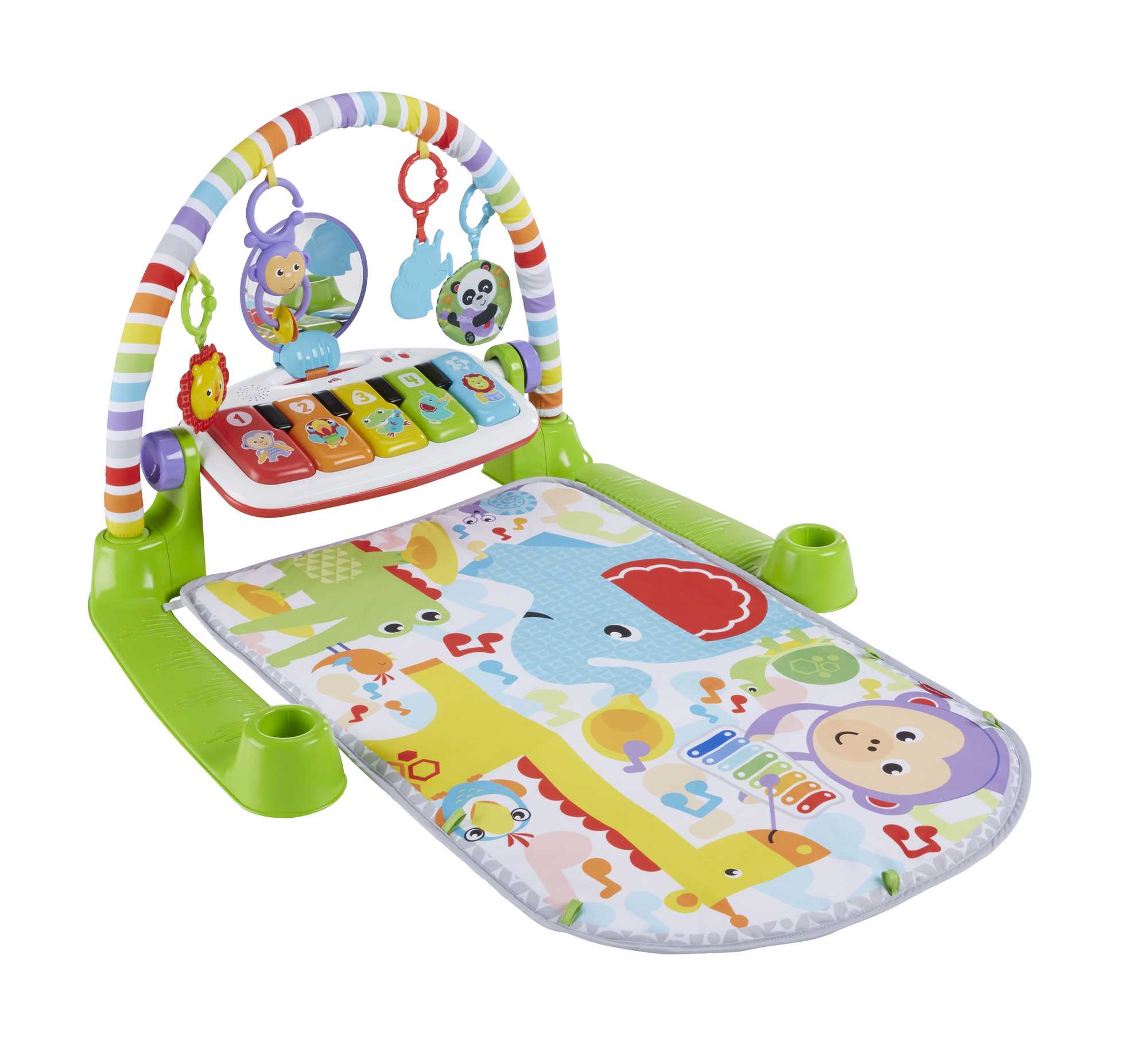 Fisher-Price Deluxe Kick & Play Piano Gym - French Version