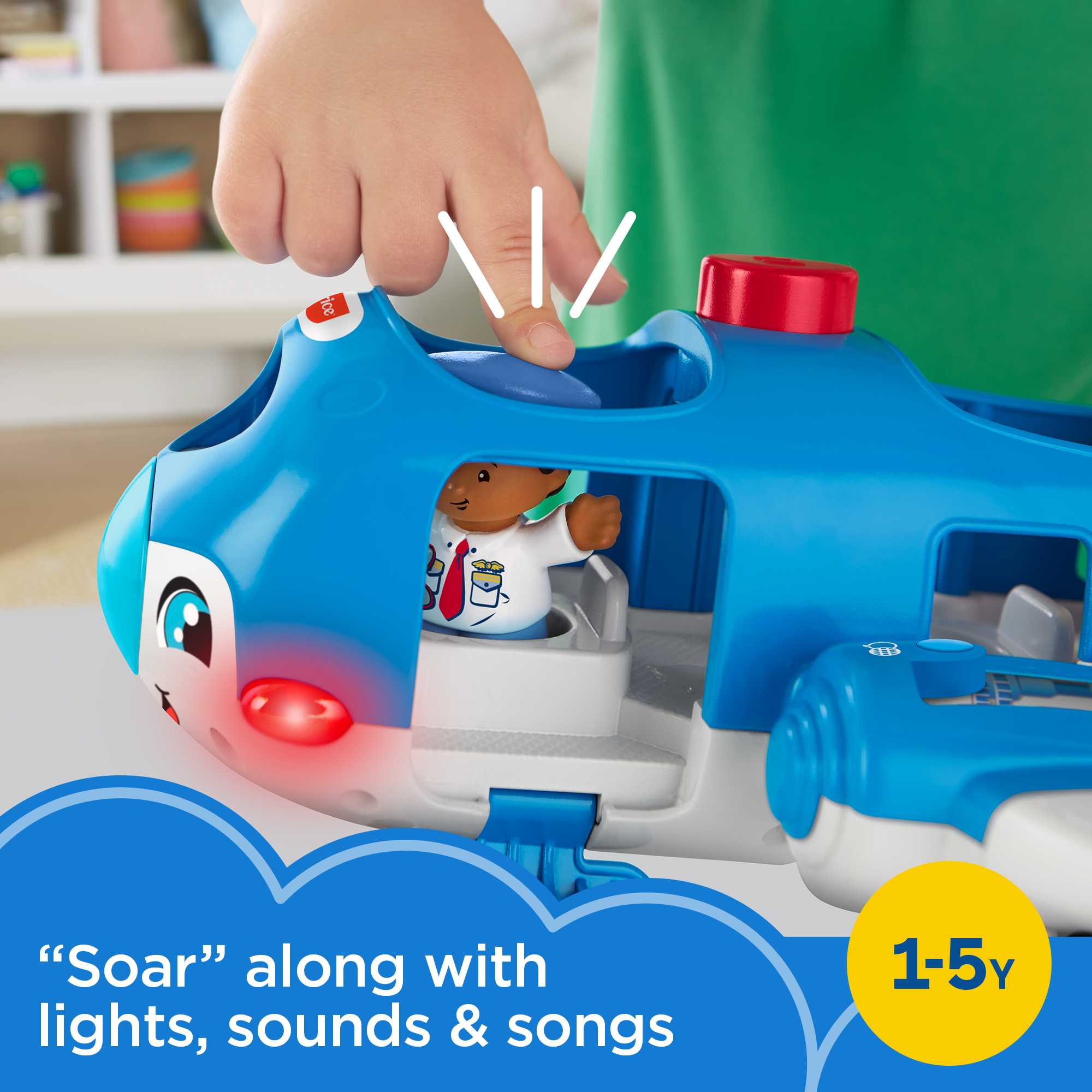 Fisher-Price Little People Travel Together AIrplane - English & French Version
