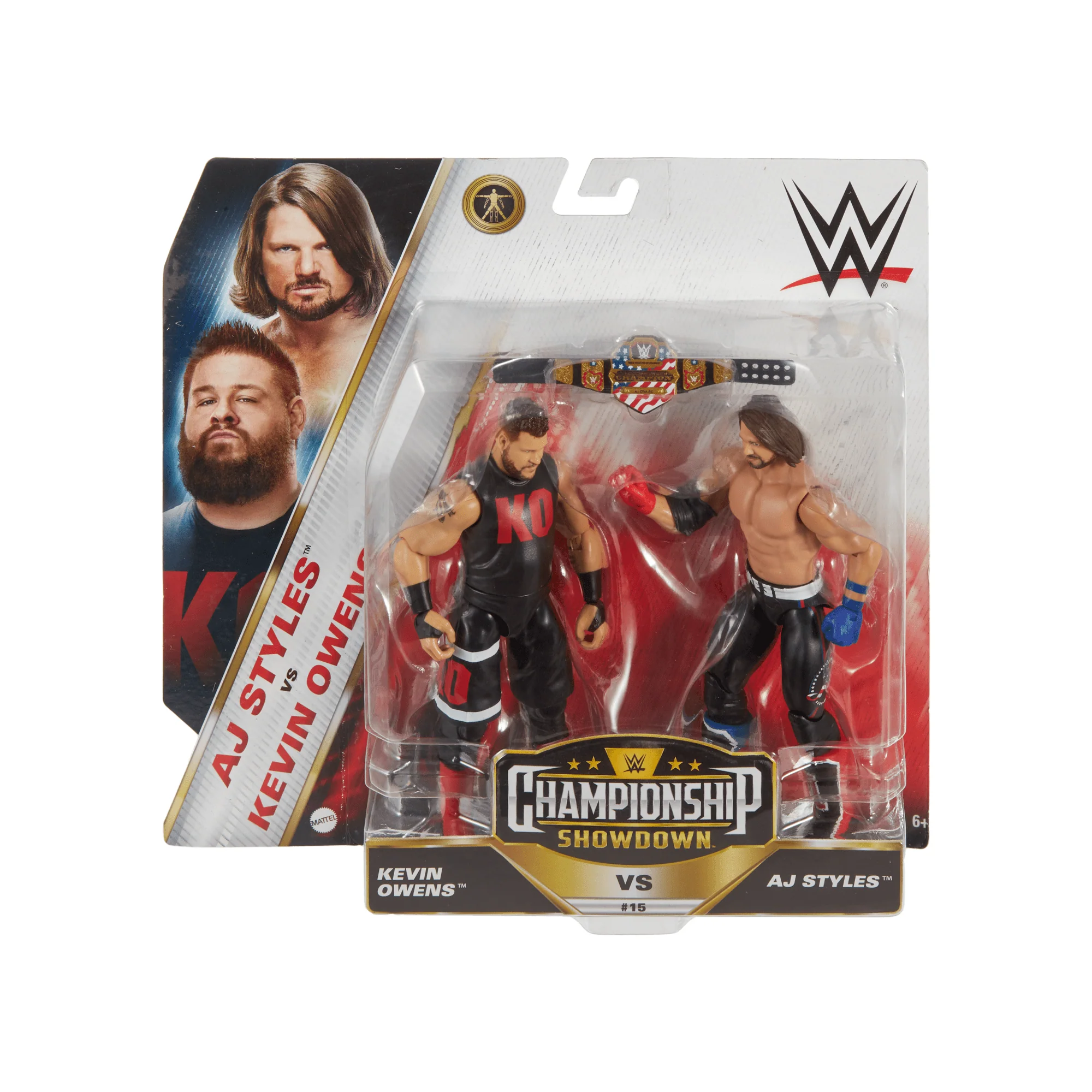 Wwe® Championship Showdown™ Coffret de 2 Aj Styles™ Contre Kevin Owens™