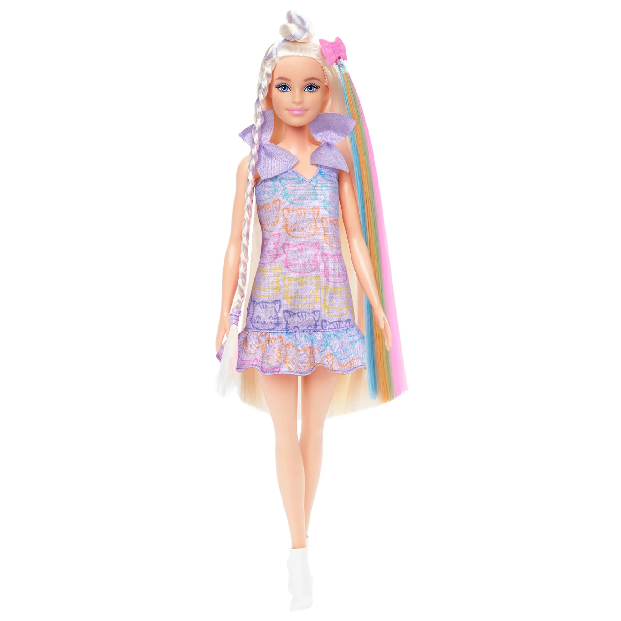 Barbie Fun & Fancy Doll & Accessories, Blonde Fashion Doll With Extra-Long Hair & 2 Looks