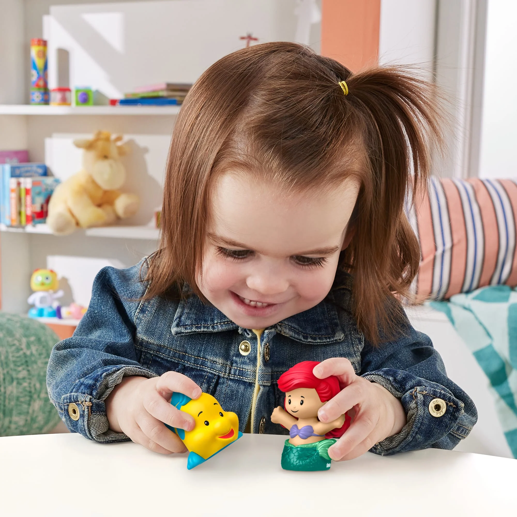Disney Princess Figure Set Collection Little People Toddler Toys, Characters May Vary
