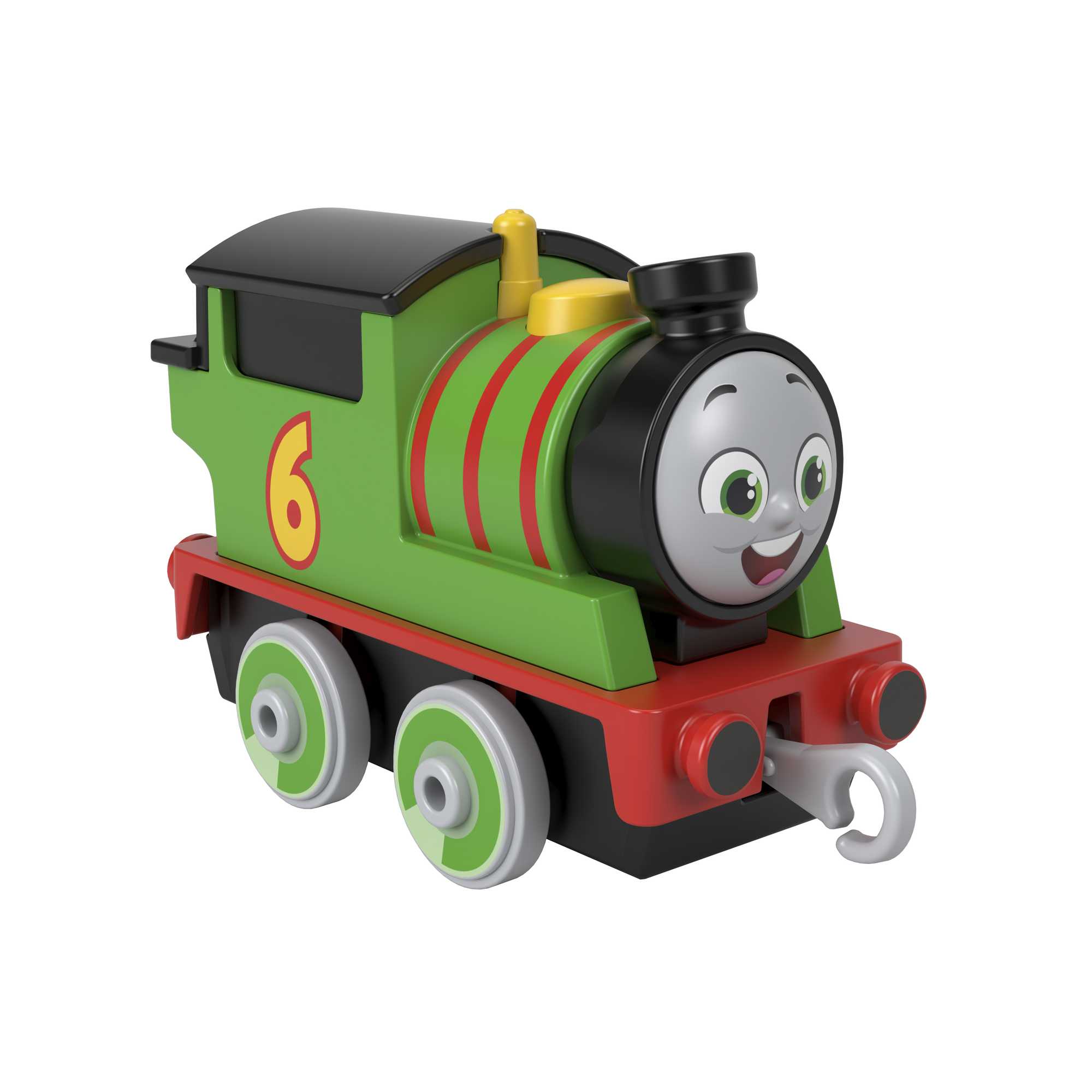 Thomas & Friends Toy Train, Percy Diecast Metal Engine, Push-Along Vehicle For Preschool Kids