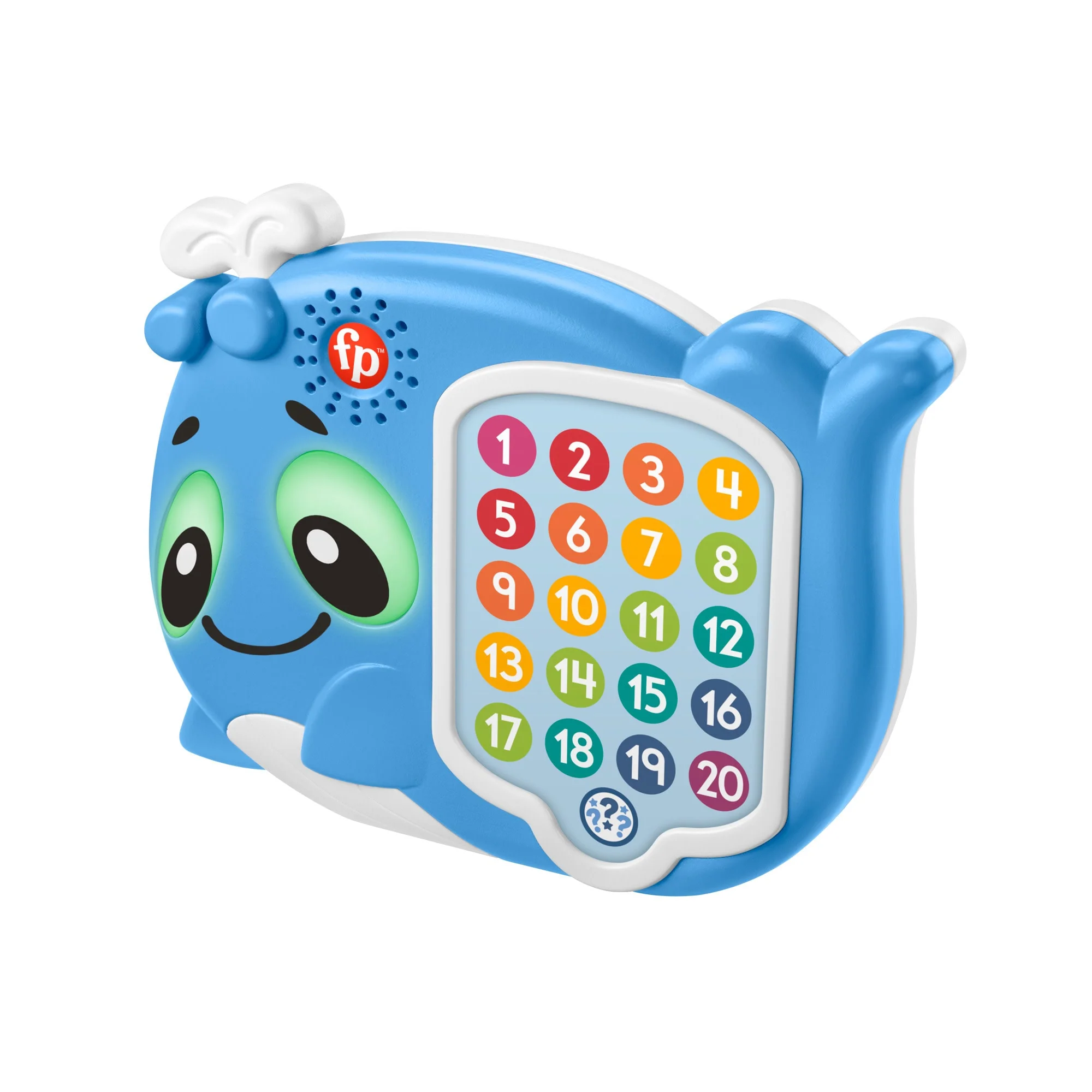 Fisher-Price Linkimals 1-20 Count & Quiz Whale Interactive Learning Toy For Toddlers