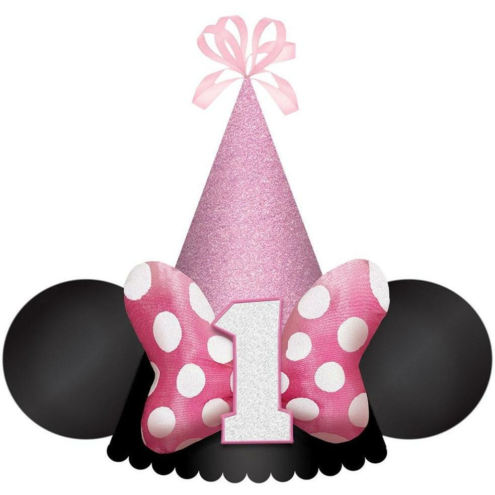 Disney Minnie Mouse Forever Deluxe Cone Hat 1ct