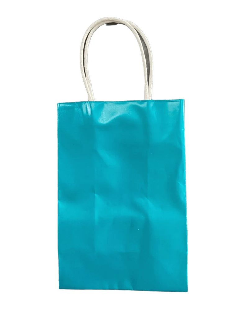 Gift Bag (L) 10.5x5 12ct - Ocean Blue