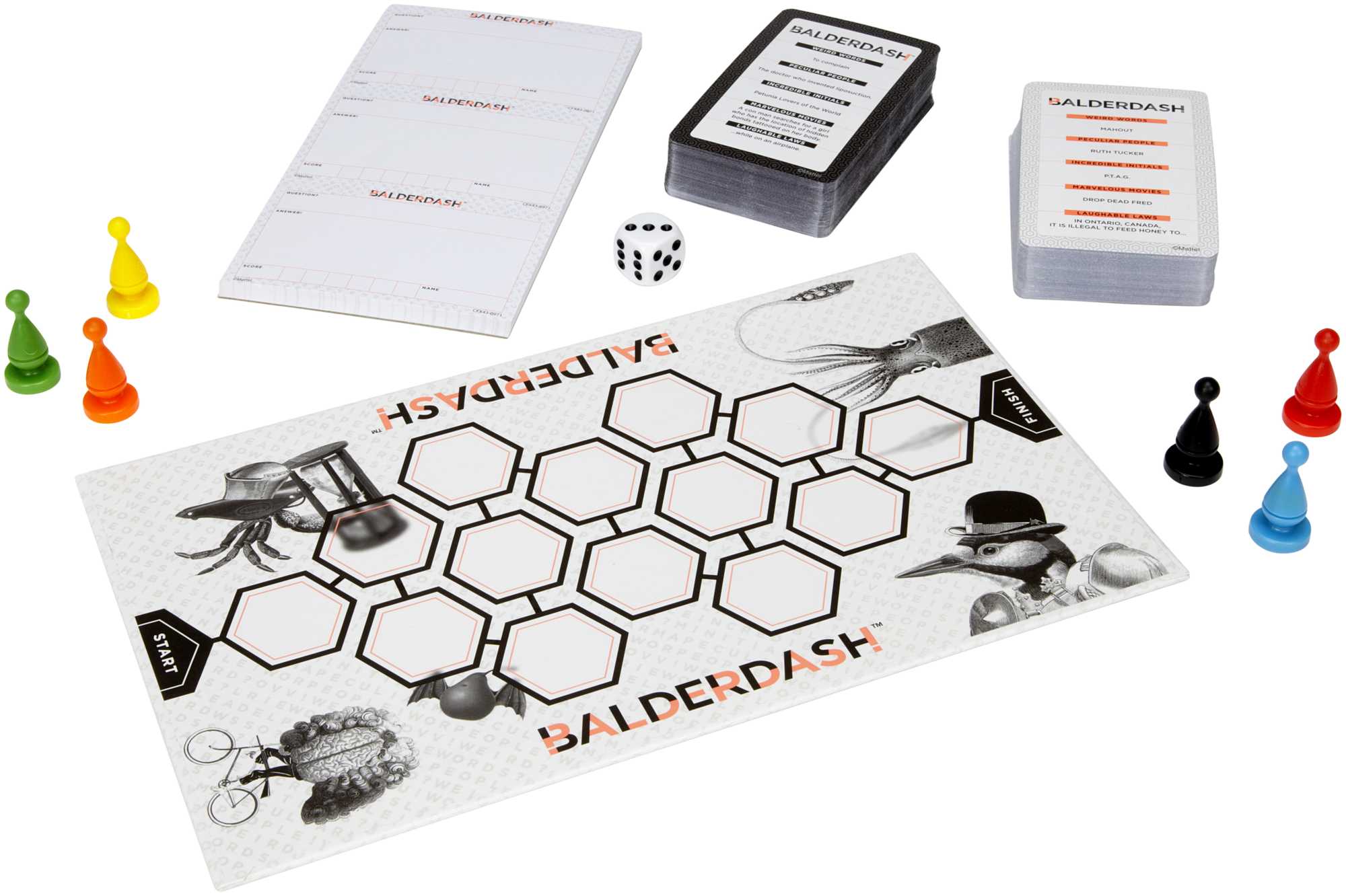 Balderdash Board Game For Adults & Teens With Guessing & Bluffing, The Game Of Twisting Truths