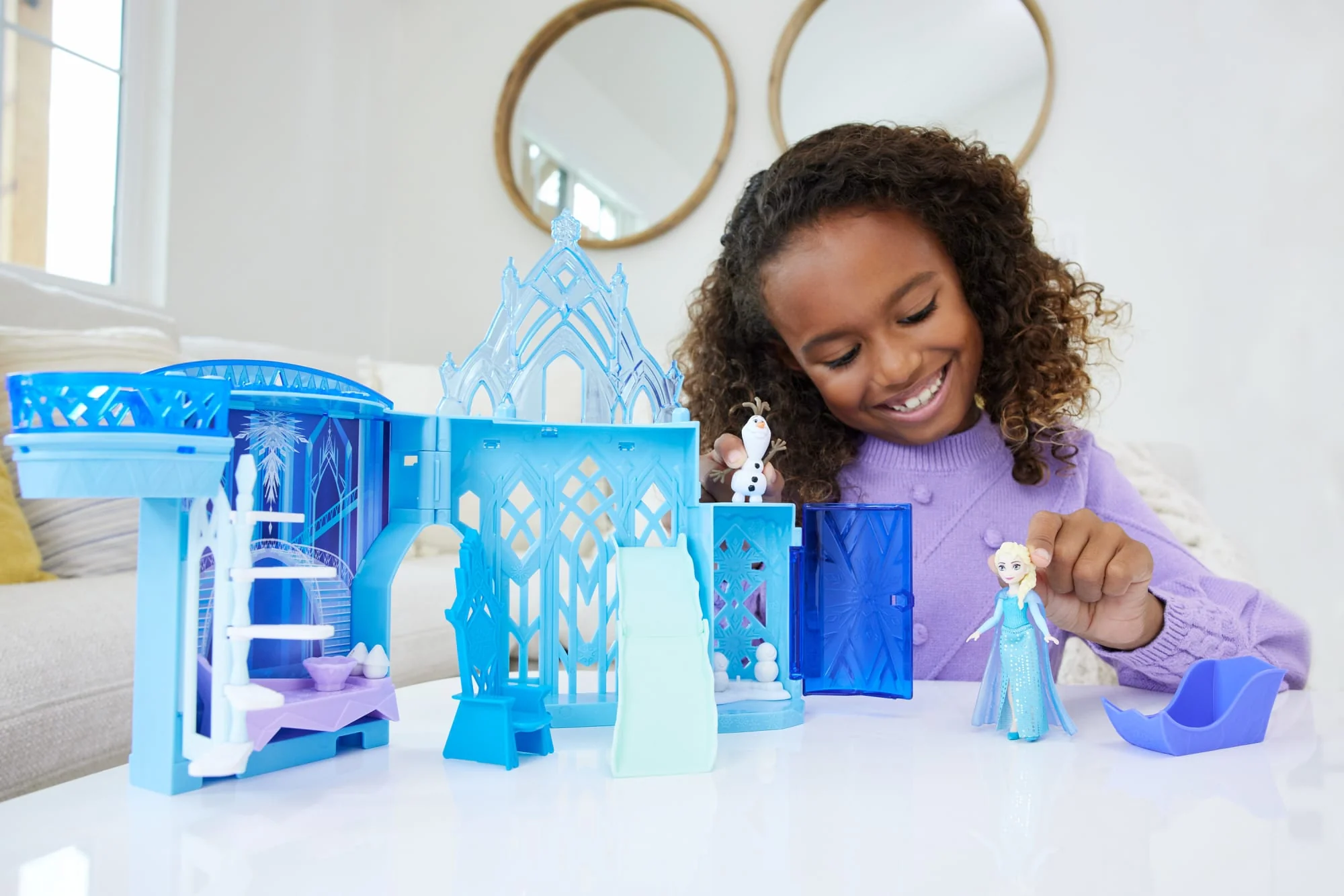 Disney Frozen Toys, Elsa's Stacking Castle, Gifts For Kids