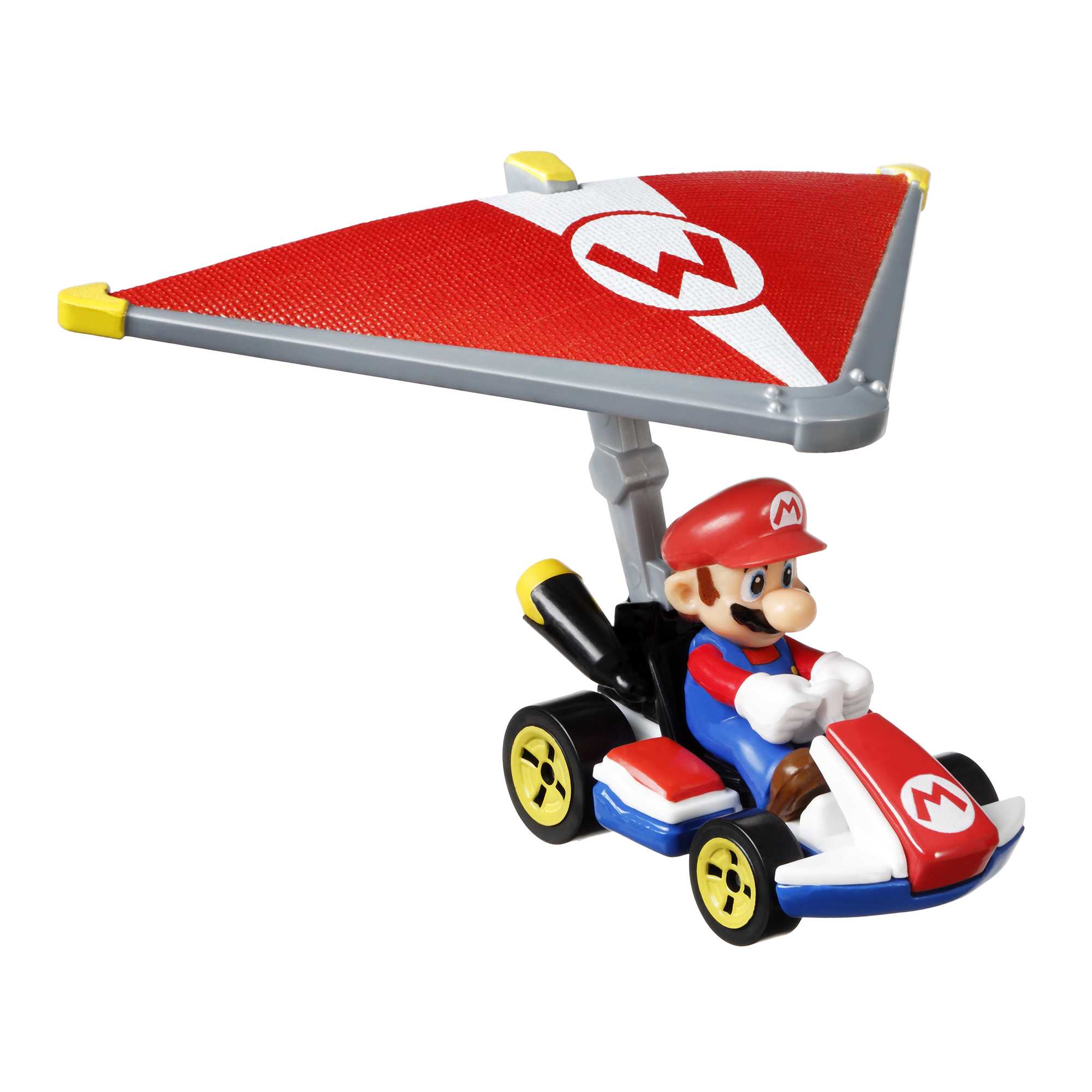 Hot Wheels Mario Kart Mario Standart Kart And Super Glider