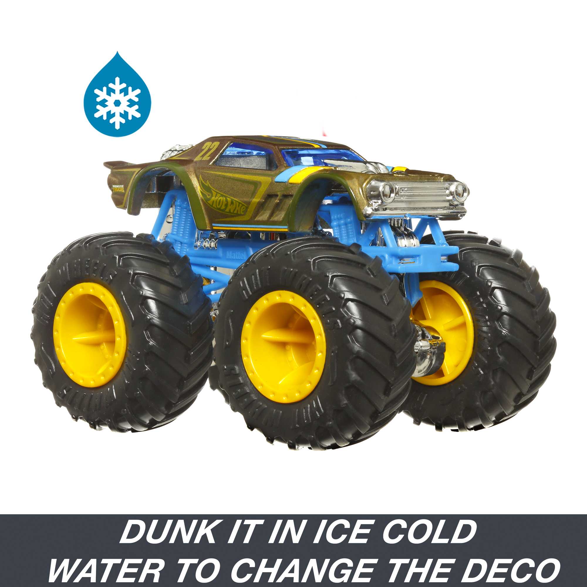 Hot Wheels Monster Trucks Color Shifters Night Shifter Vehicle