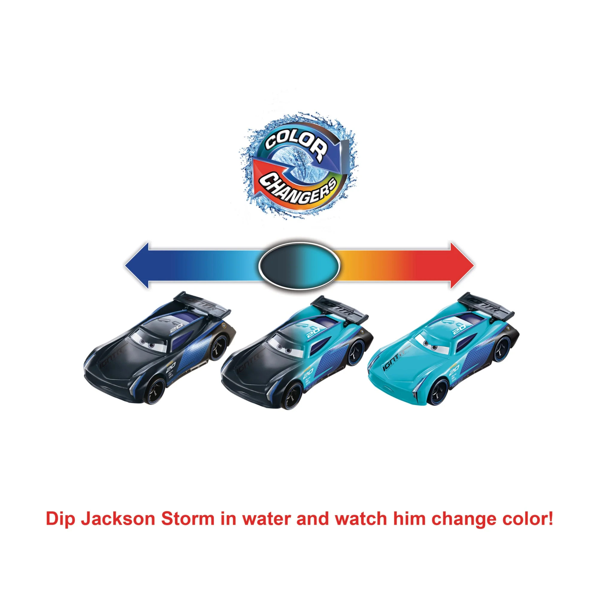 Disney And Pixar Cars Color Changers Collection, Toy Cars Change Color With Water