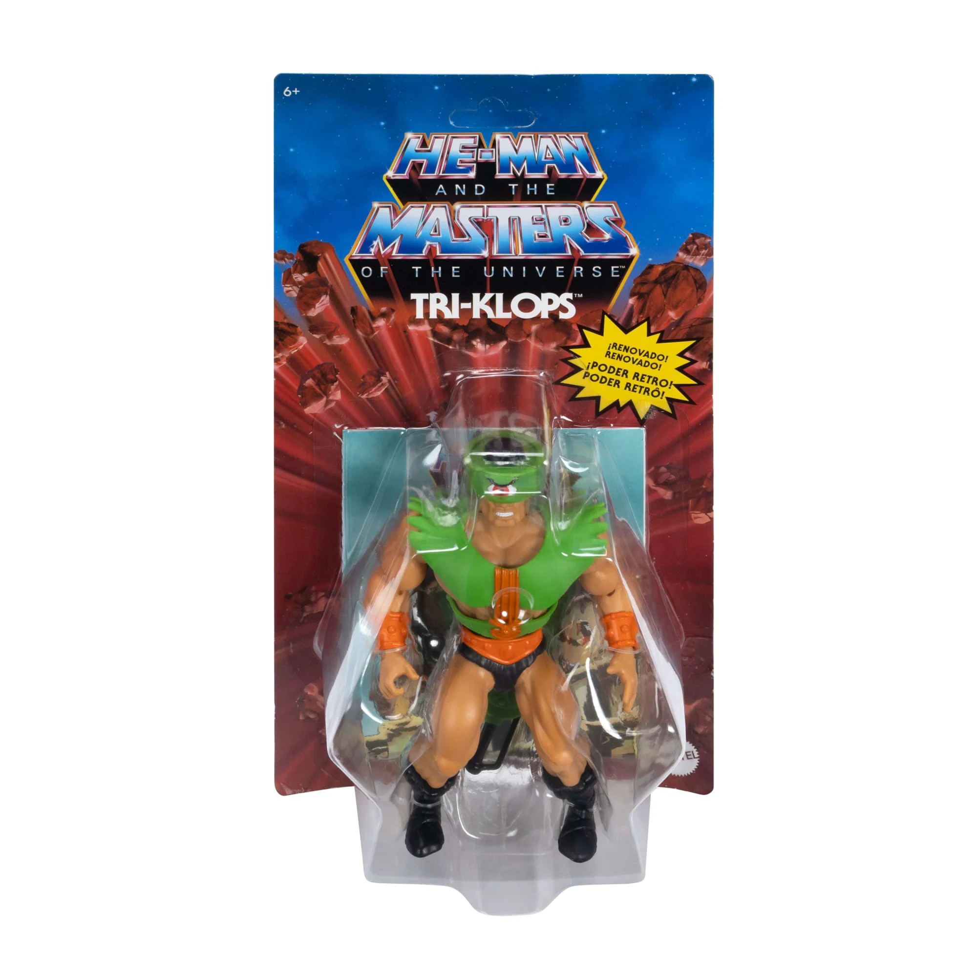 Masters Of The Universe Origins Action Figure Toy, Tri-Klops Motu Villain
