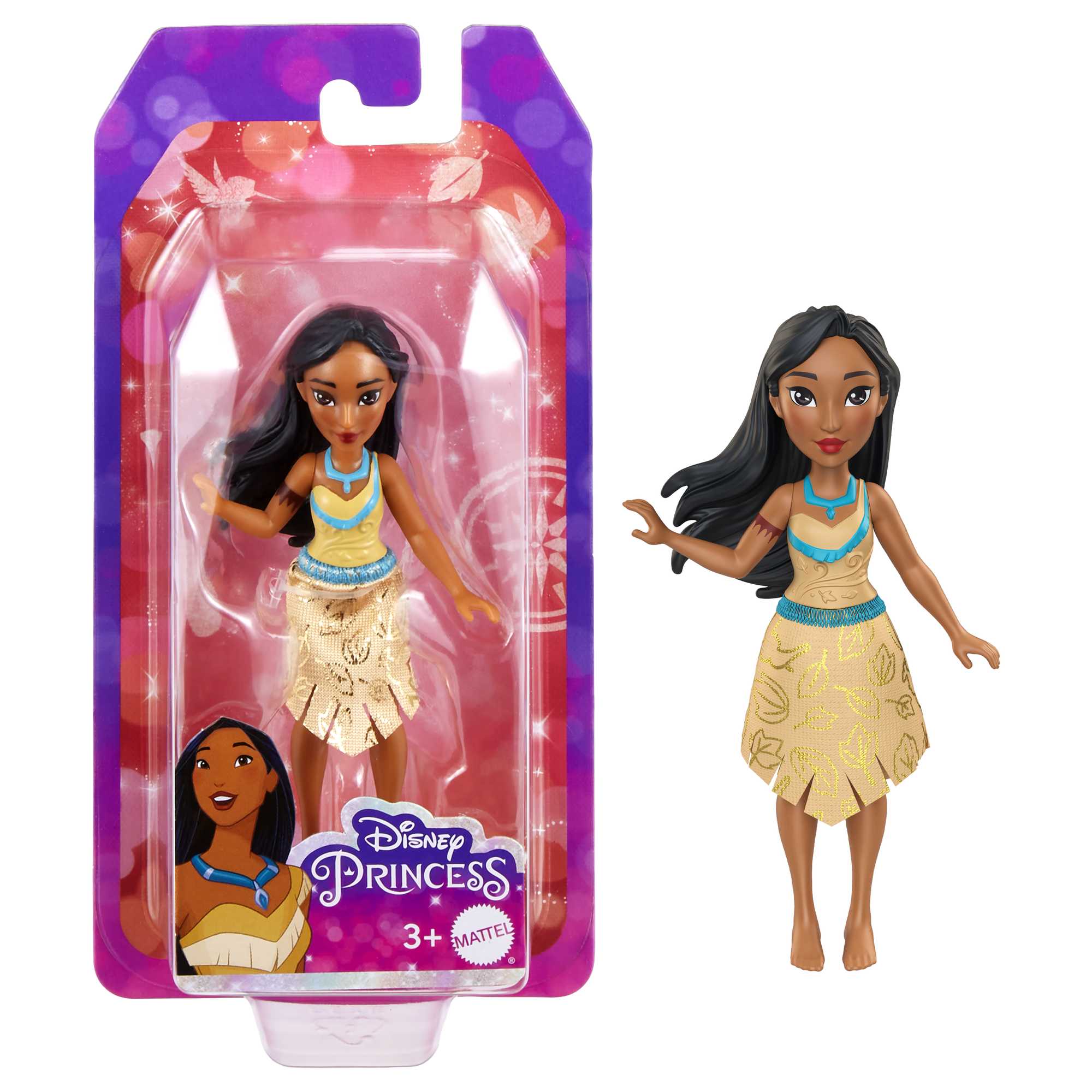 Disney Princess Pocahontas Small Doll, Collectible Disney Toy Inspired By The Movie Pocahontas