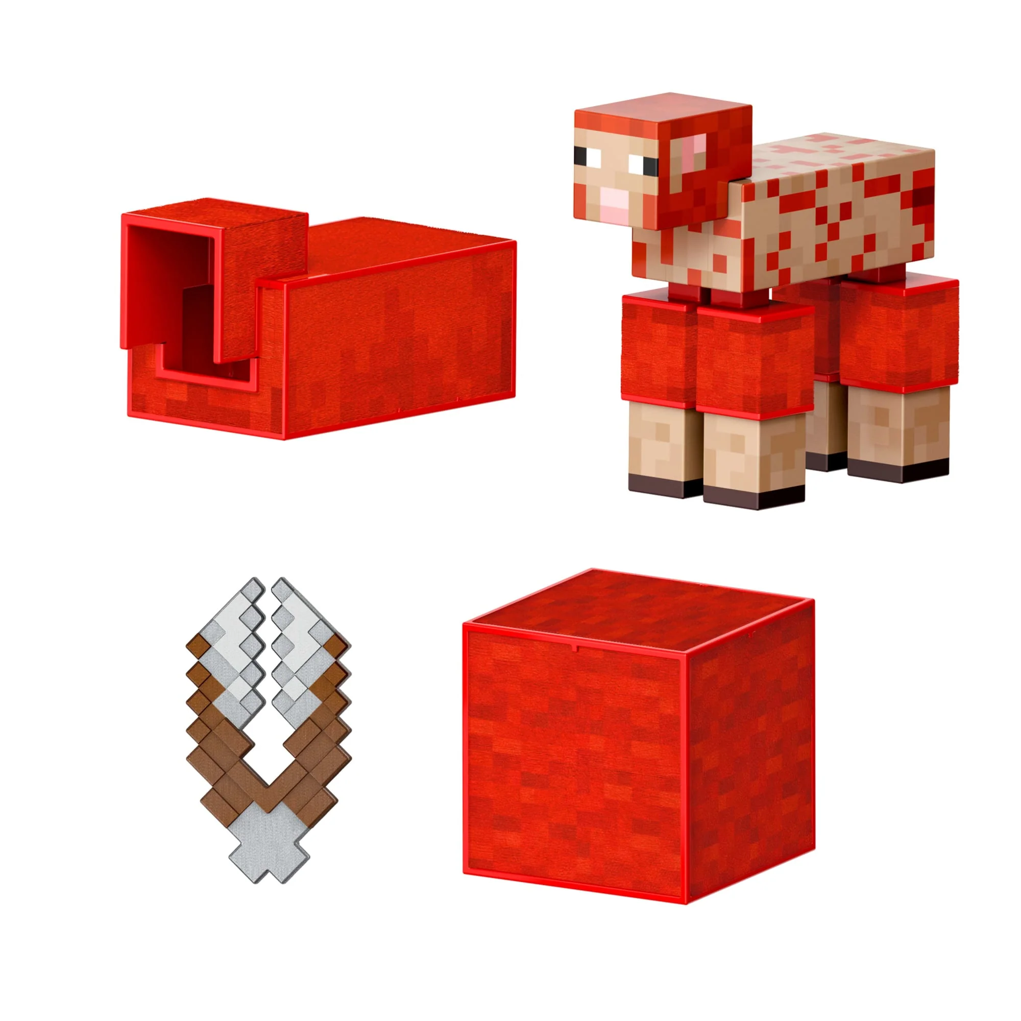 Minecraft Niveau Diamant Figurine Articulée 13,97Cm Mouton