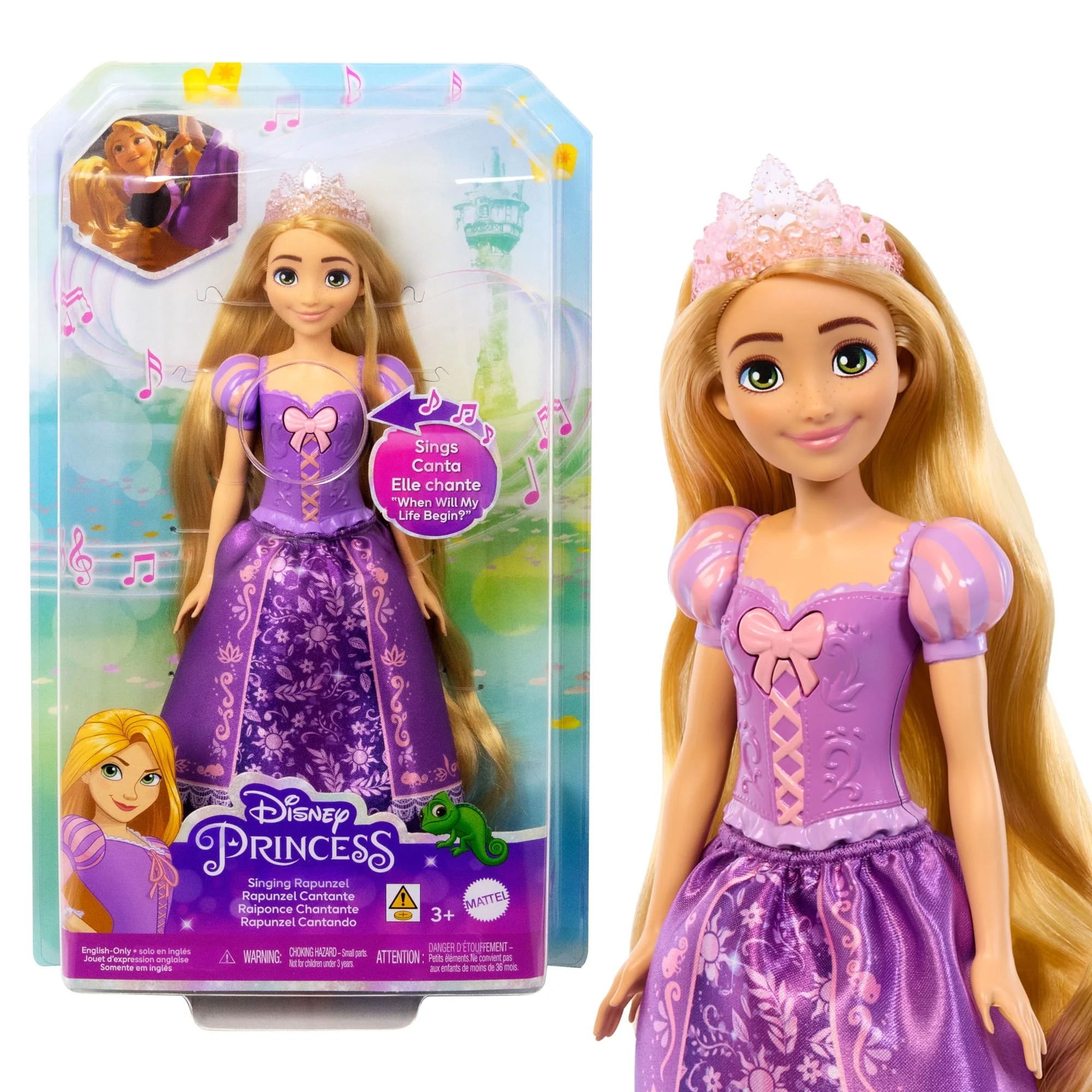 Disney Princess Rapunzel Singing Doll, Sings