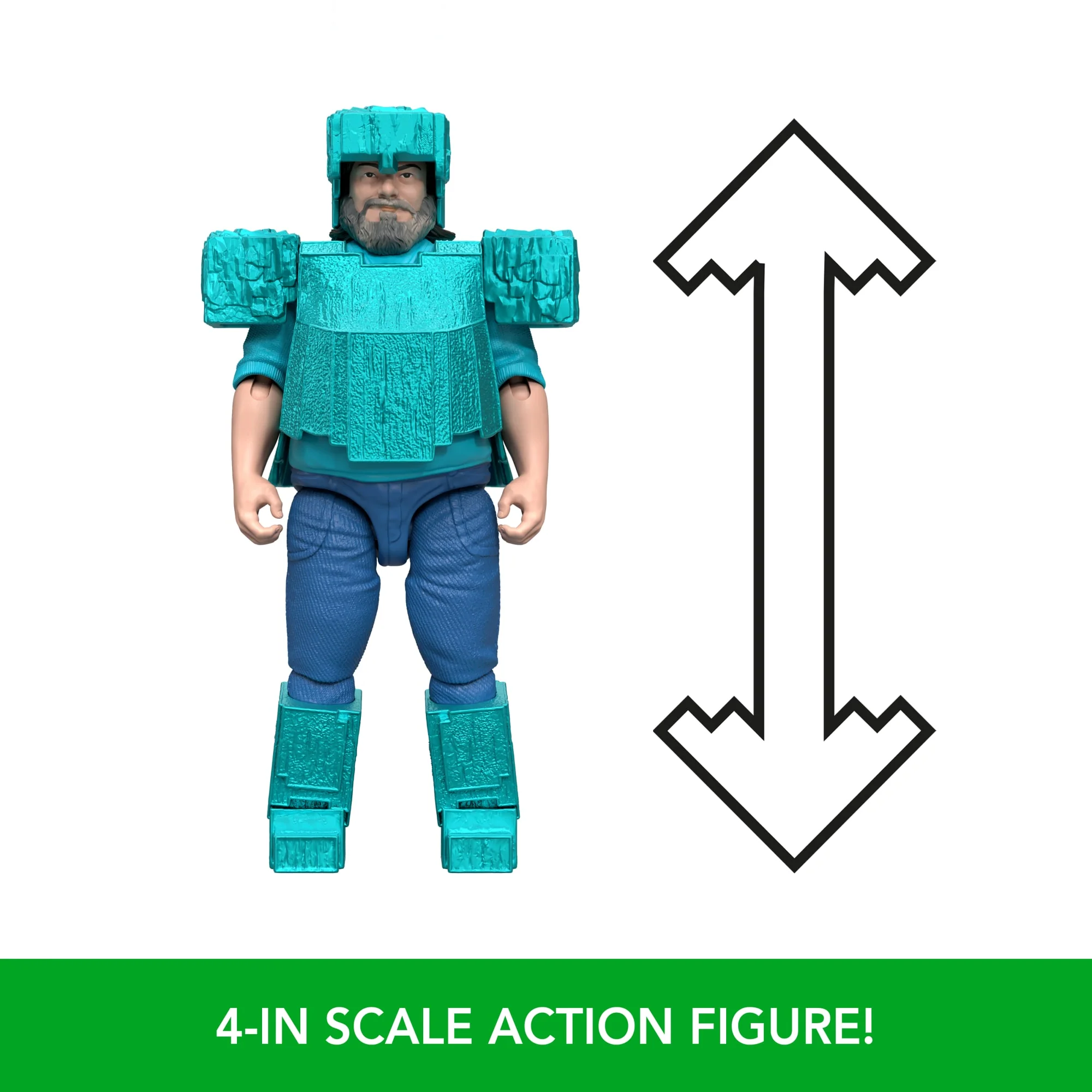 Minecraft Man's Best Wolf Pack With 2 Action Figures & 2 Accessories, Set Inspired By The Movie
