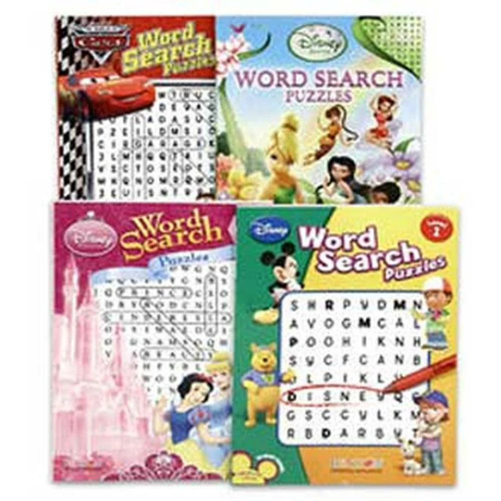 Disney Puzzle Book 96pg 805219D