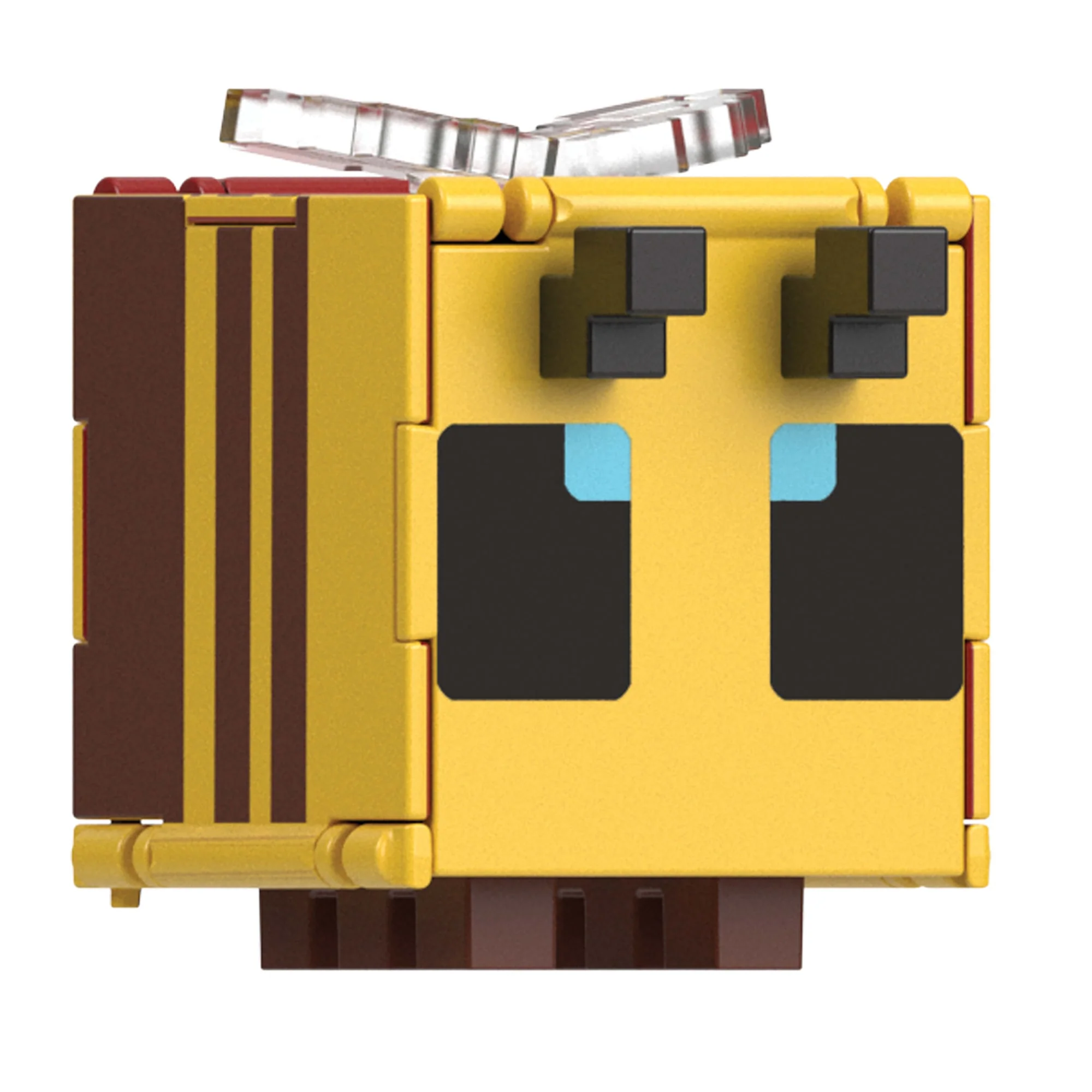 Minecraft Flippin’ Figs Figures Collection, 2-in-1 Fidget Play, 3.75-in Scale & Pixelated Design (Characters May Vary)