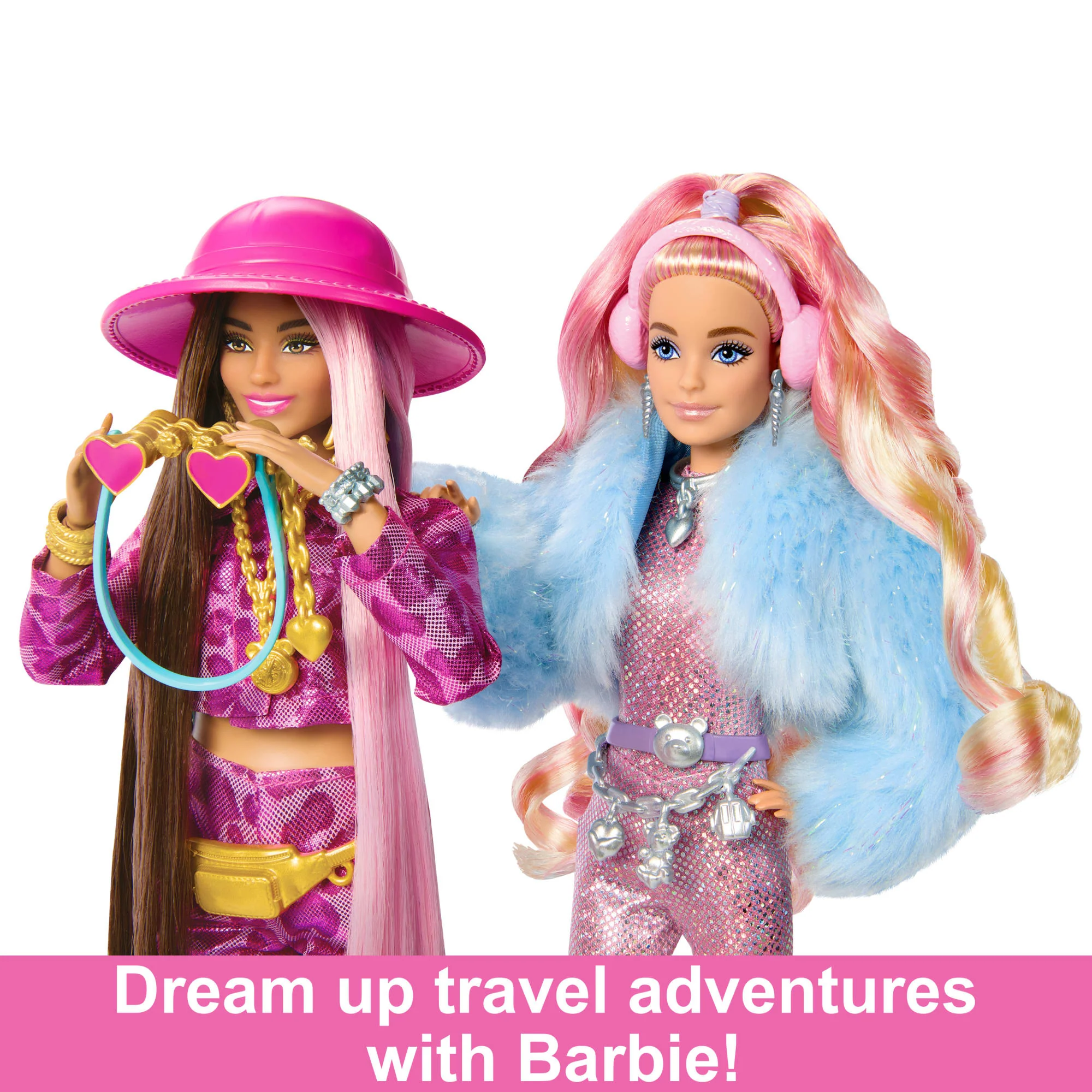 Travel Barbie Doll With Safari Fashion, Barbie Extra Fly