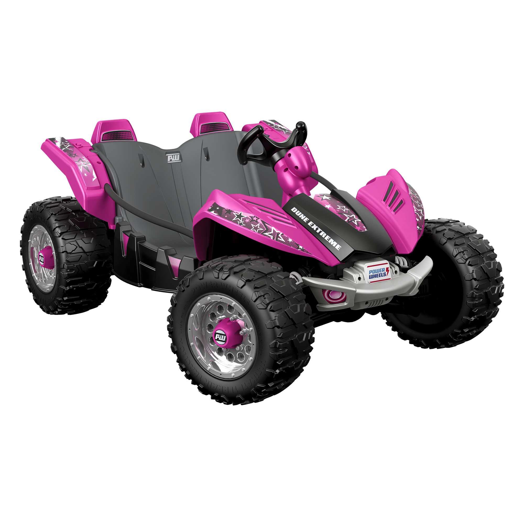Power Wheels Dune Racer Extreme Battery-Powered Ride-On Vehicle With Charger, Pink