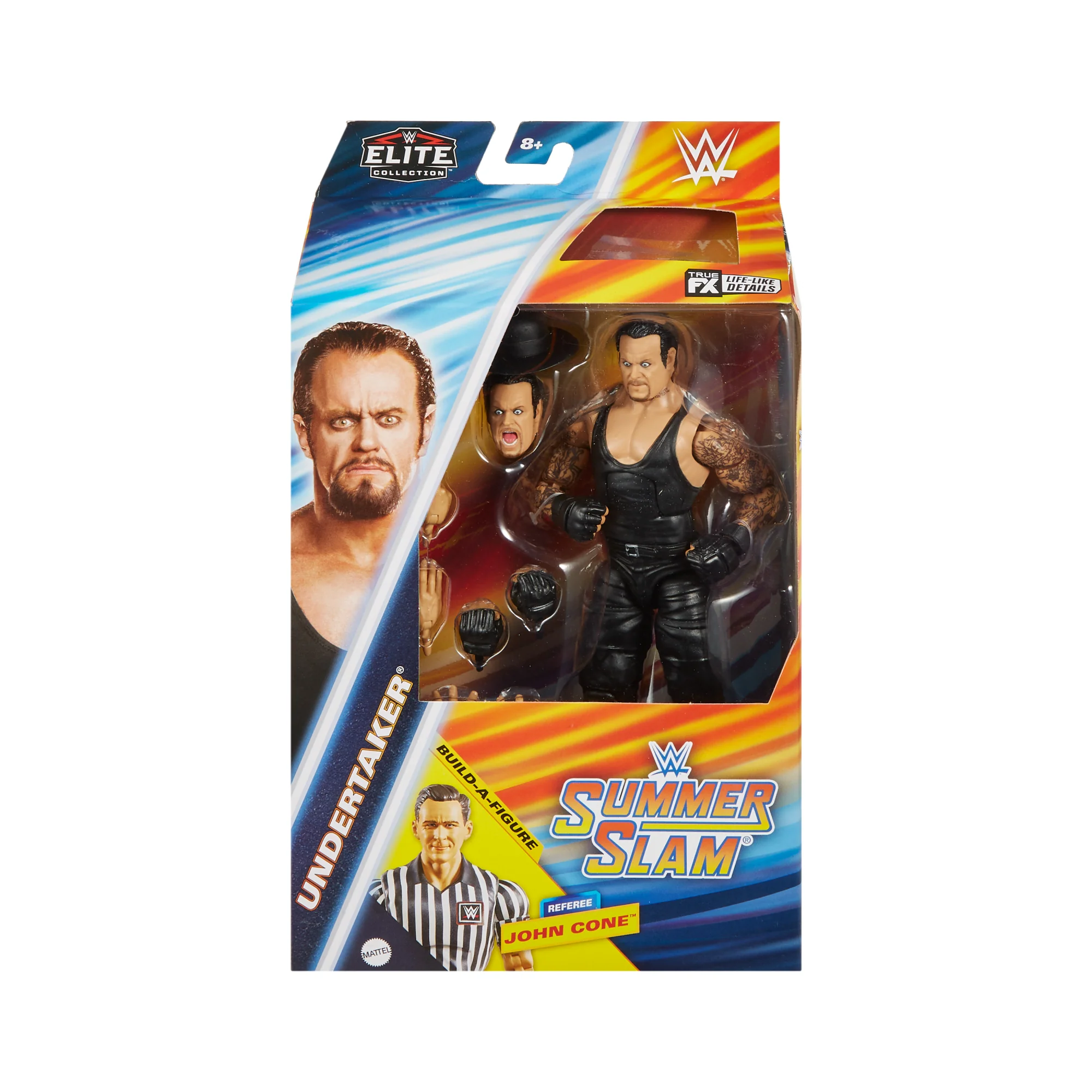 WWE Action Figure Elite Collection Summerslam Undertaker With Build-A-Figure