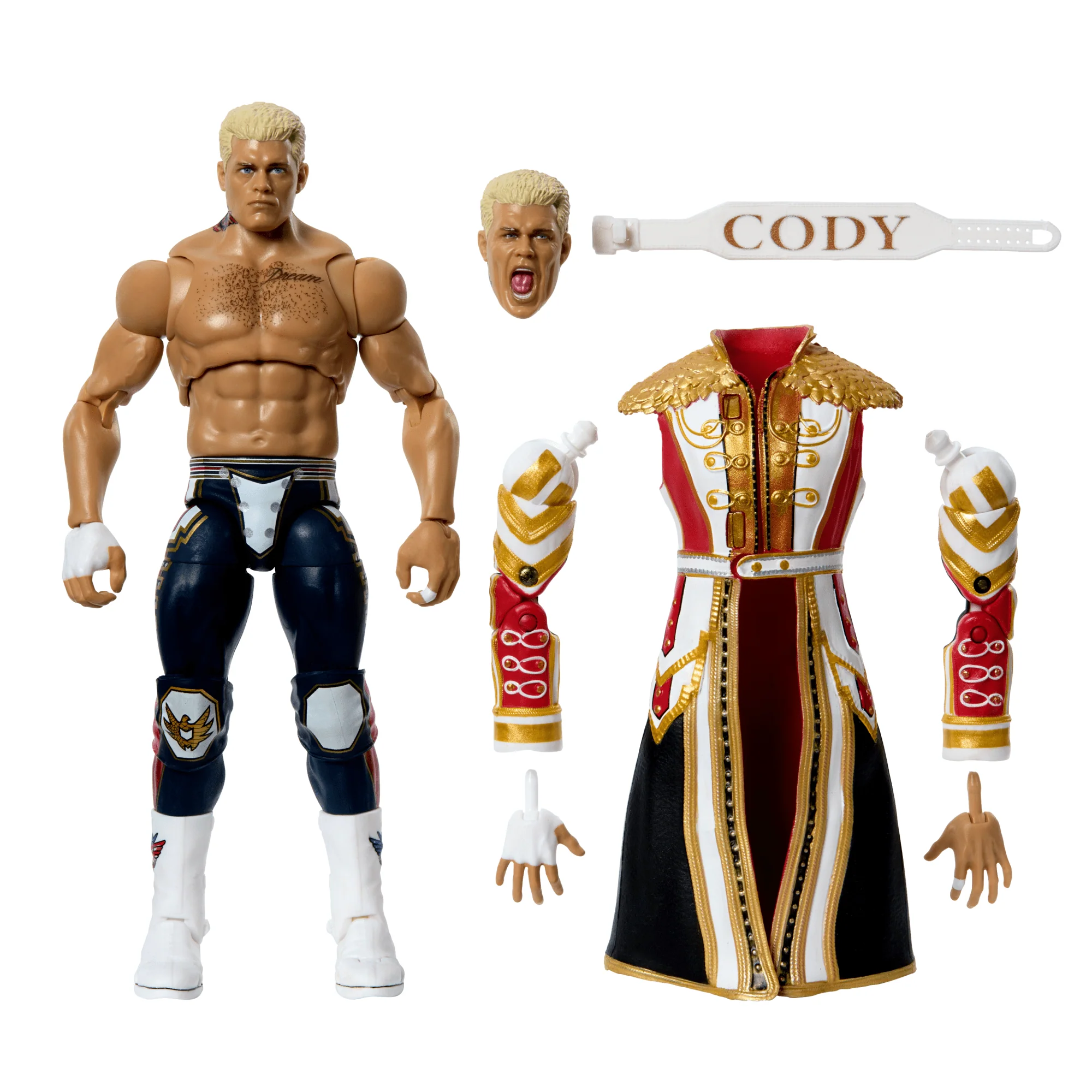WWE Ultimate Edition Charlotte Flair Action Figure & Accessories Set, 6-Inch Collectible, 30 Articulation Points
