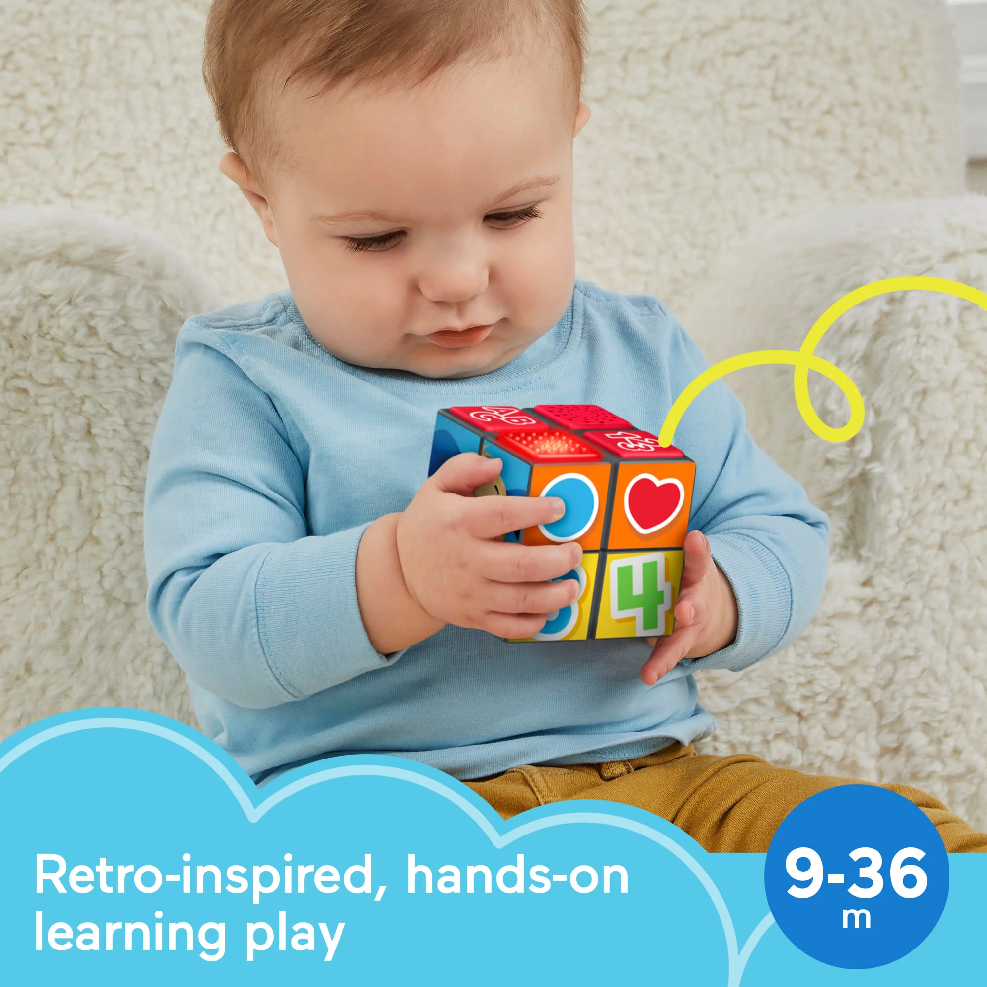 Laugh & Learn Puppy’s Activity Cube, Baby Learning Toy
