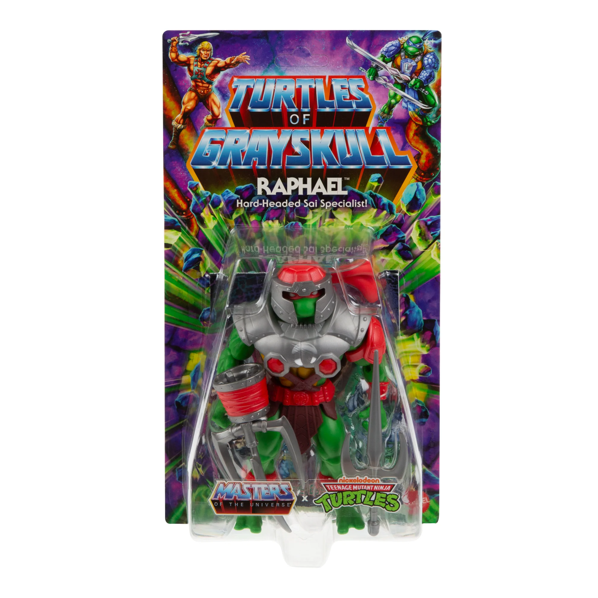 Masters Of The Universe Origins Turtles Of Grayskull Raphael Action Figure Toy