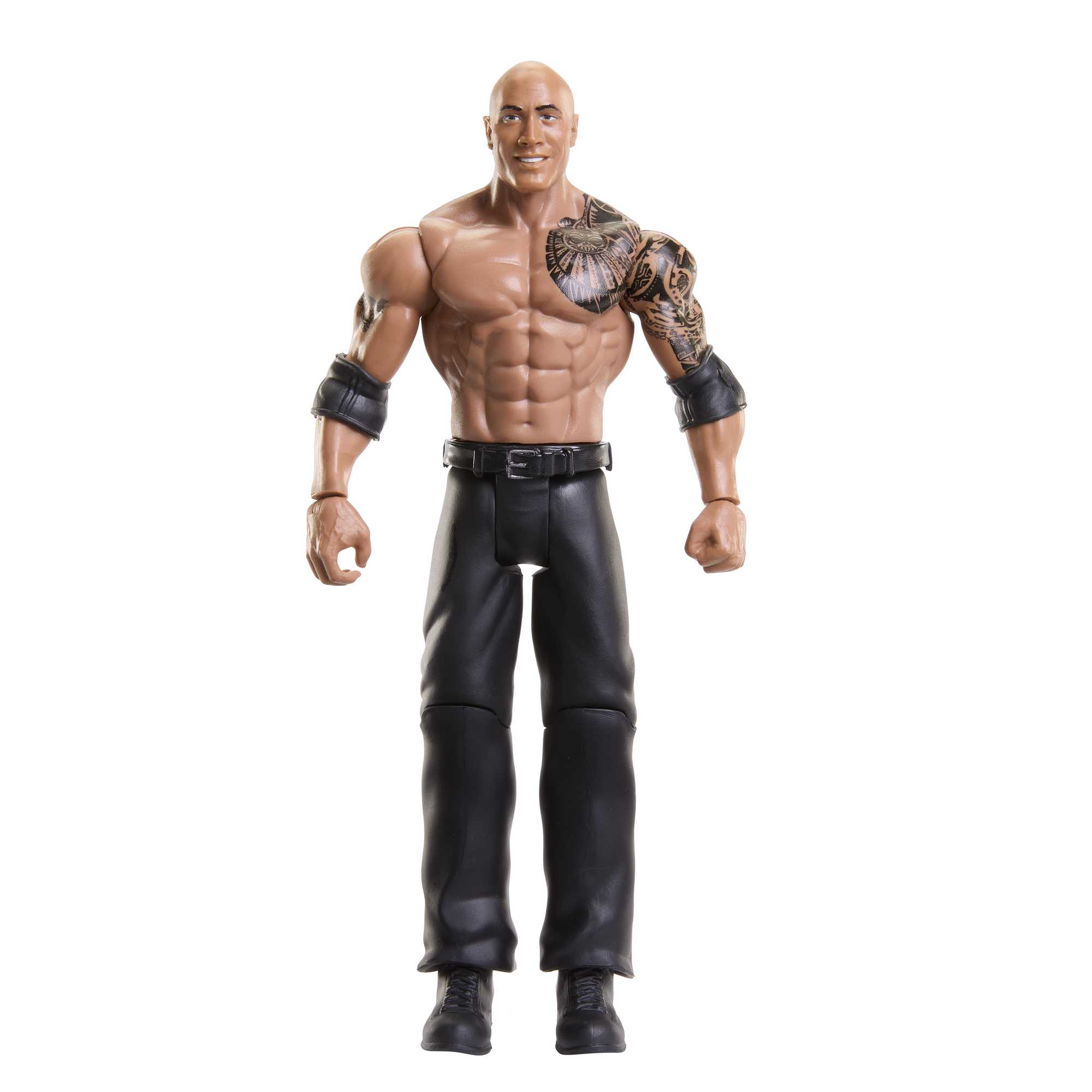 WWE Top Picks The Rock Action Figure, Collectible WWE Toys