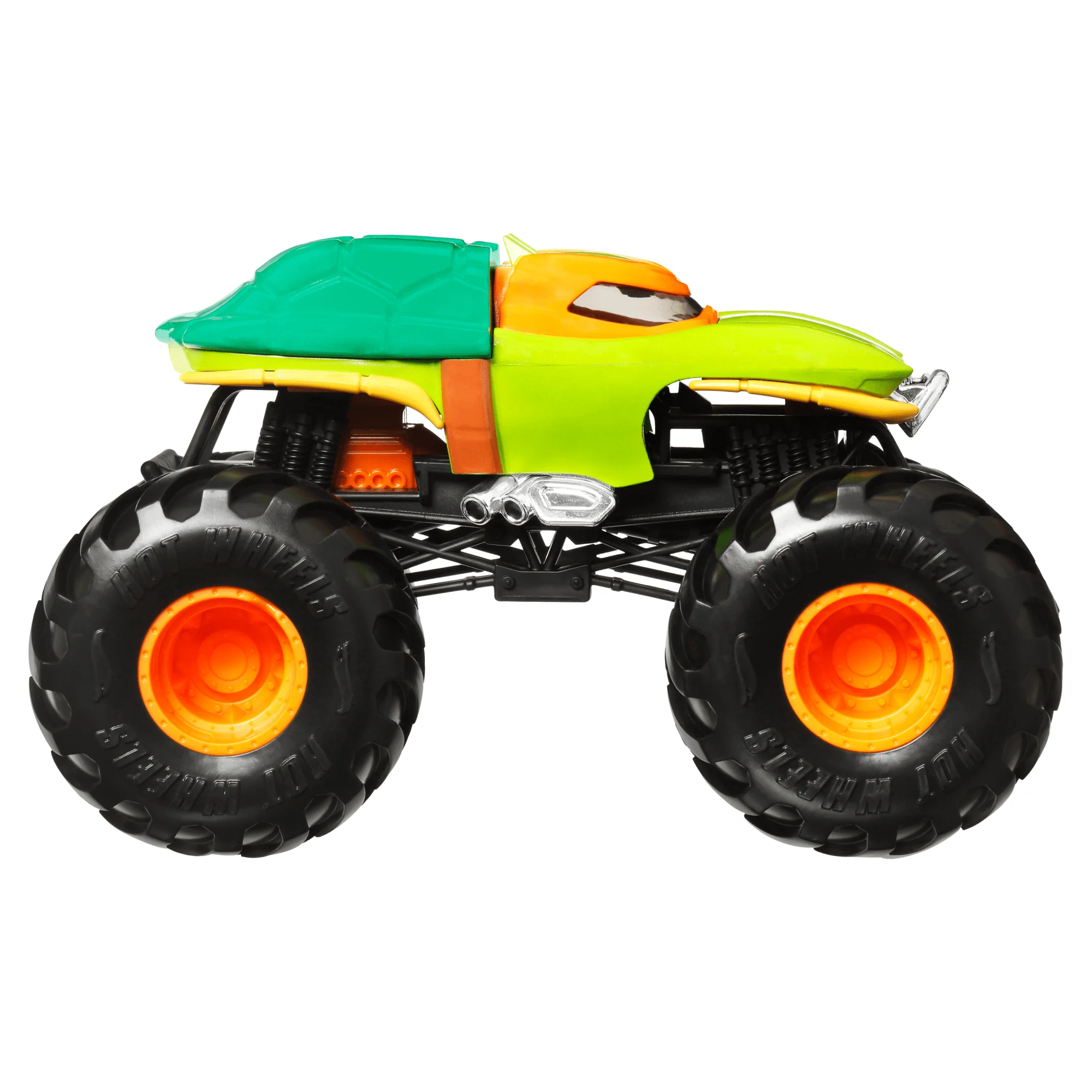 Hot Wheels Monster Trucks Veículo de Brinquedo Michaelangelo Escala 1:24