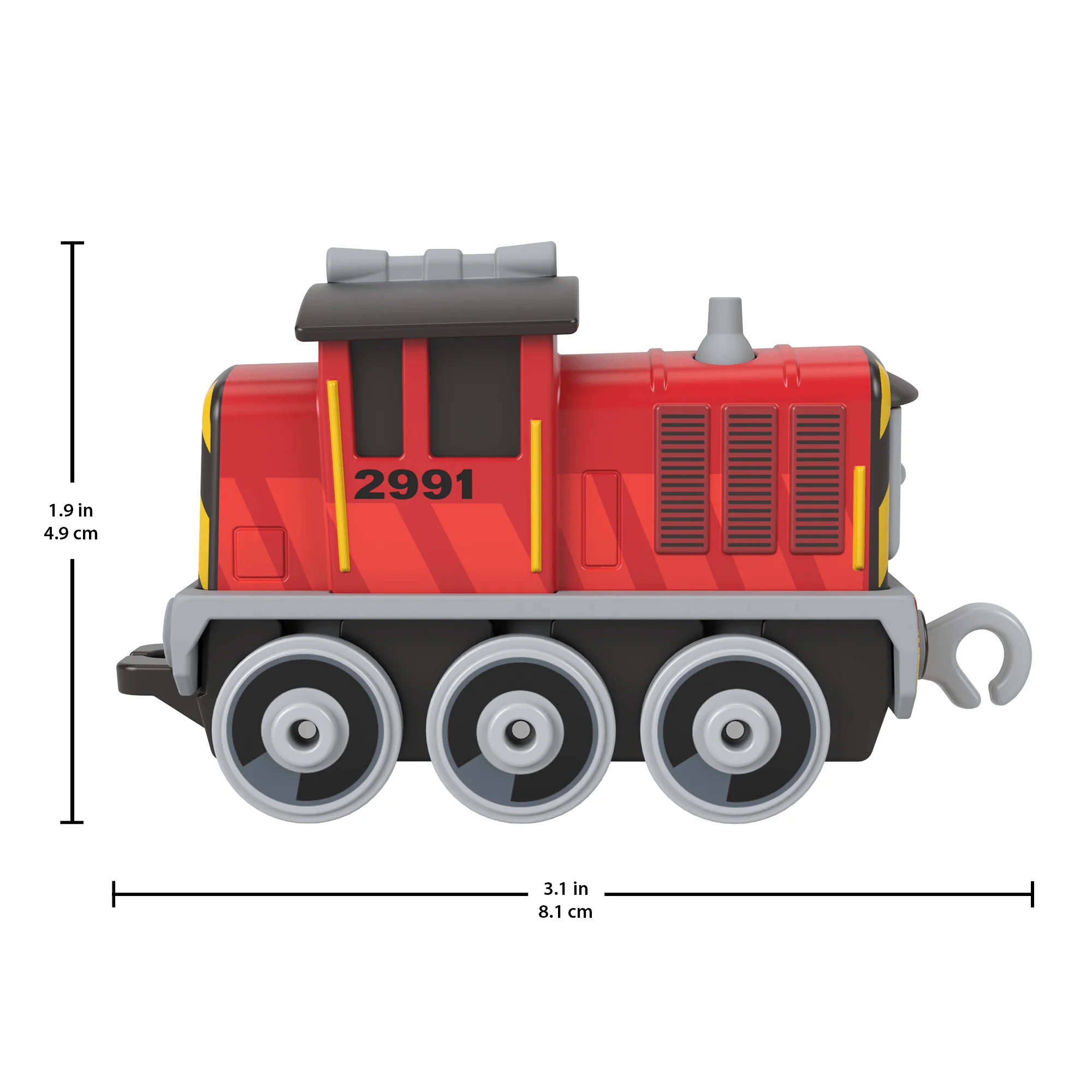 Thomas & Friends Toy Train, Salty Diecast Metal Engine, Push-Along Vehicle For Preschool Kids