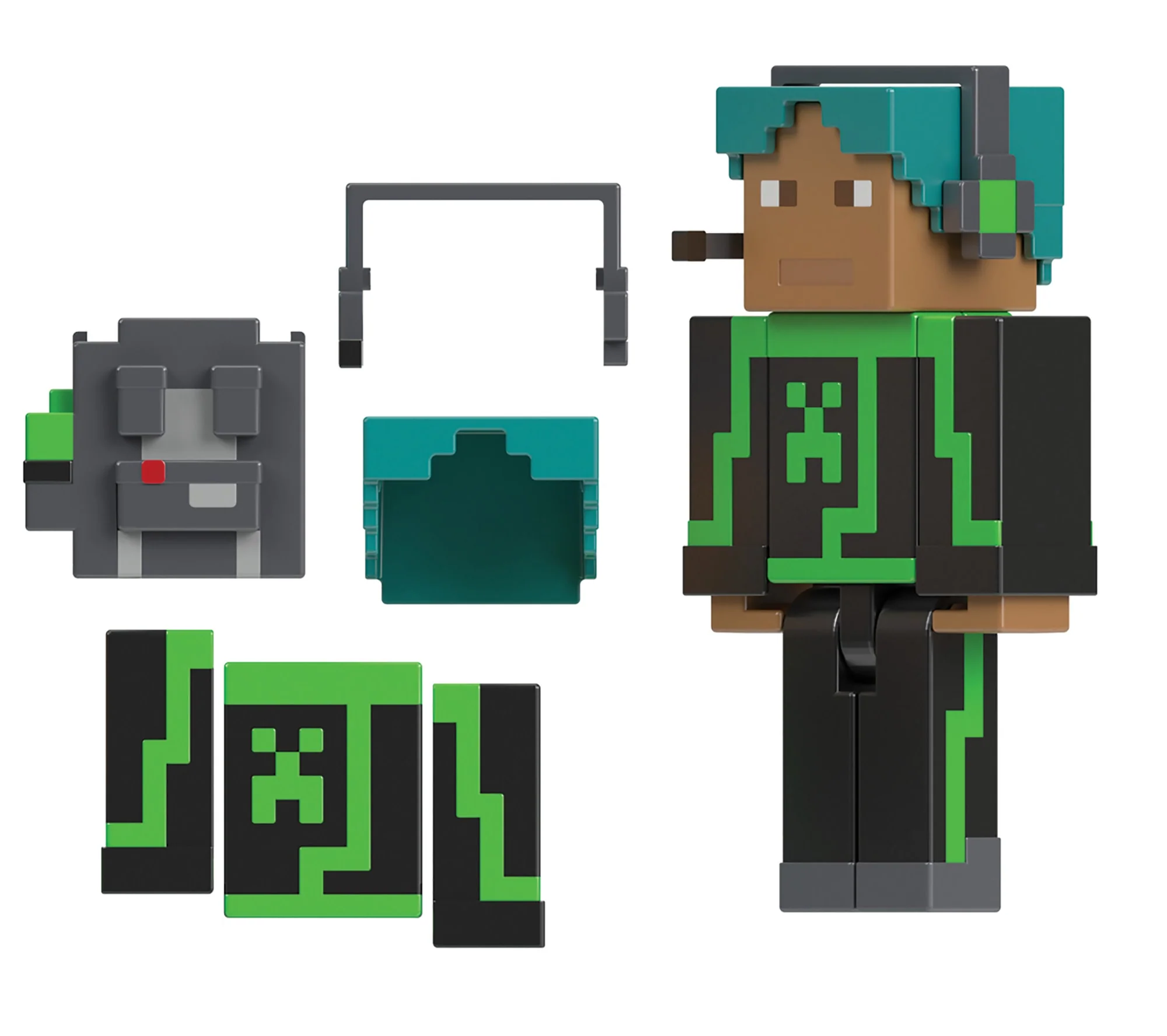 Minecraft Toys, Action Figures And Accessories, Creator Series, 3.25 inch