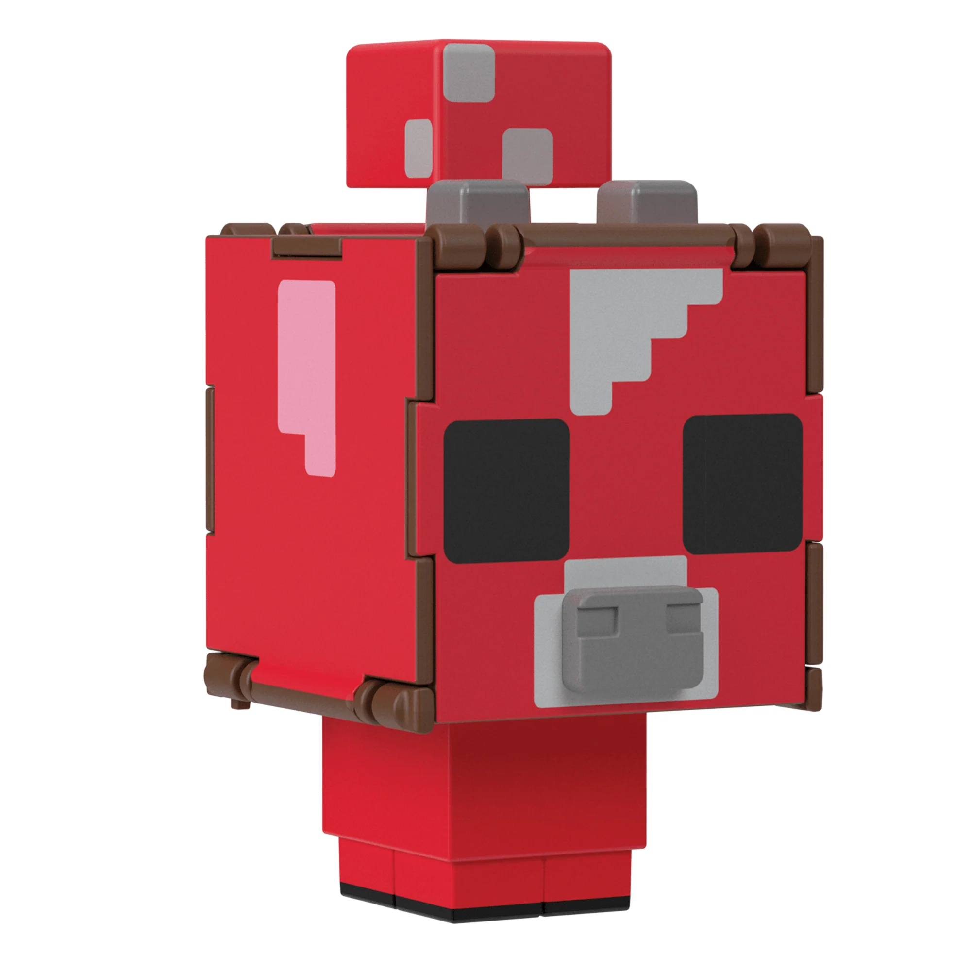 Minecraft Flippin’ Figs Figures Collection, 2-In-1 Fidget Play, 3.75-in Scale & Pixelated Design (Characters May Vary)