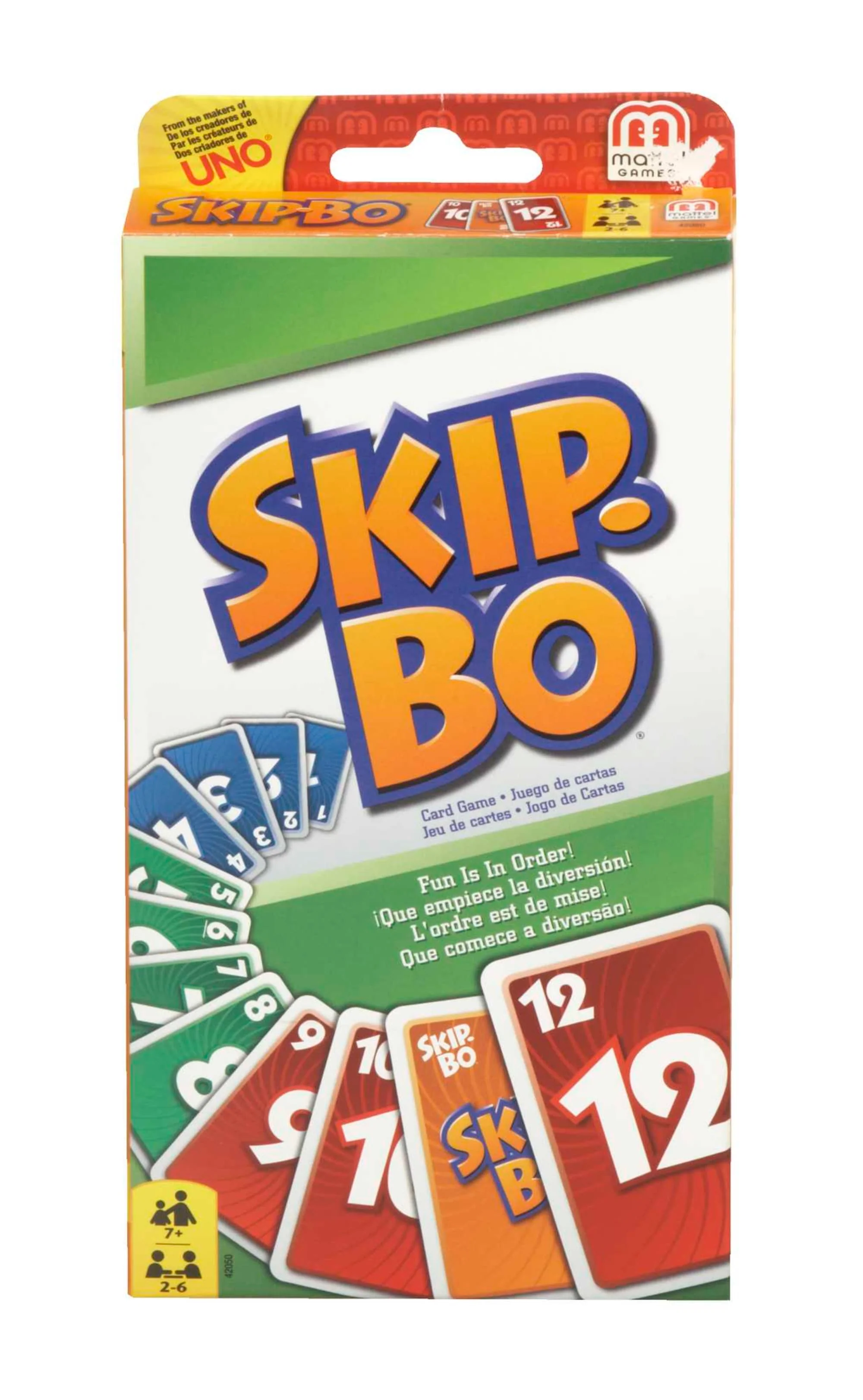 Skip-Bo Ultimate Sequencing Card Game For 2-6 Players Ages 7Y+