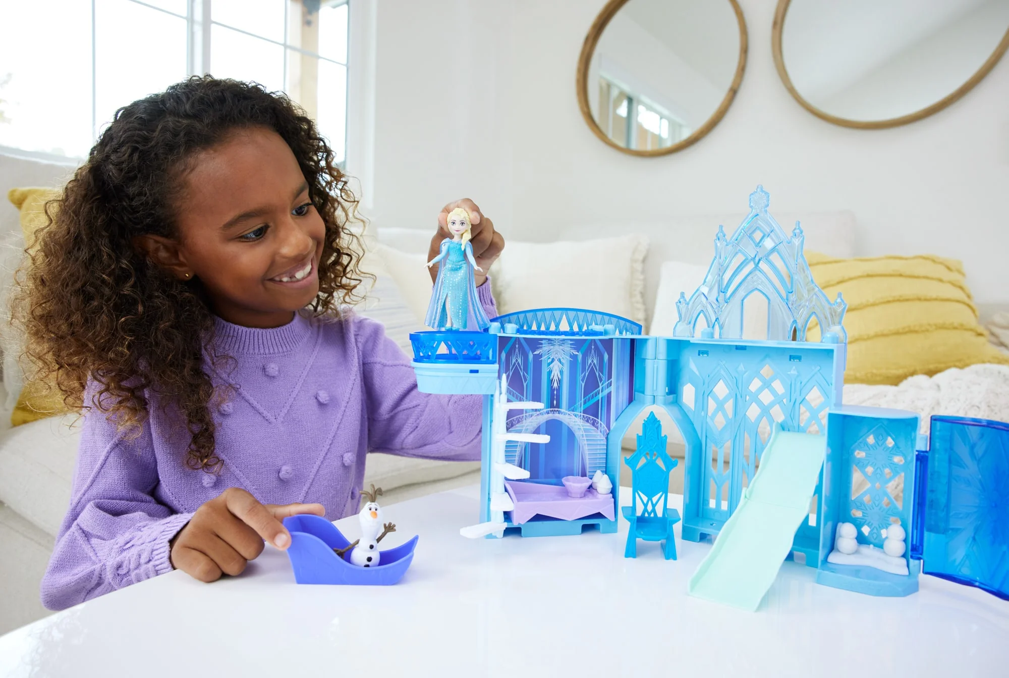 Disney Frozen Toys, Elsa's Stacking Castle, Gifts For Kids
