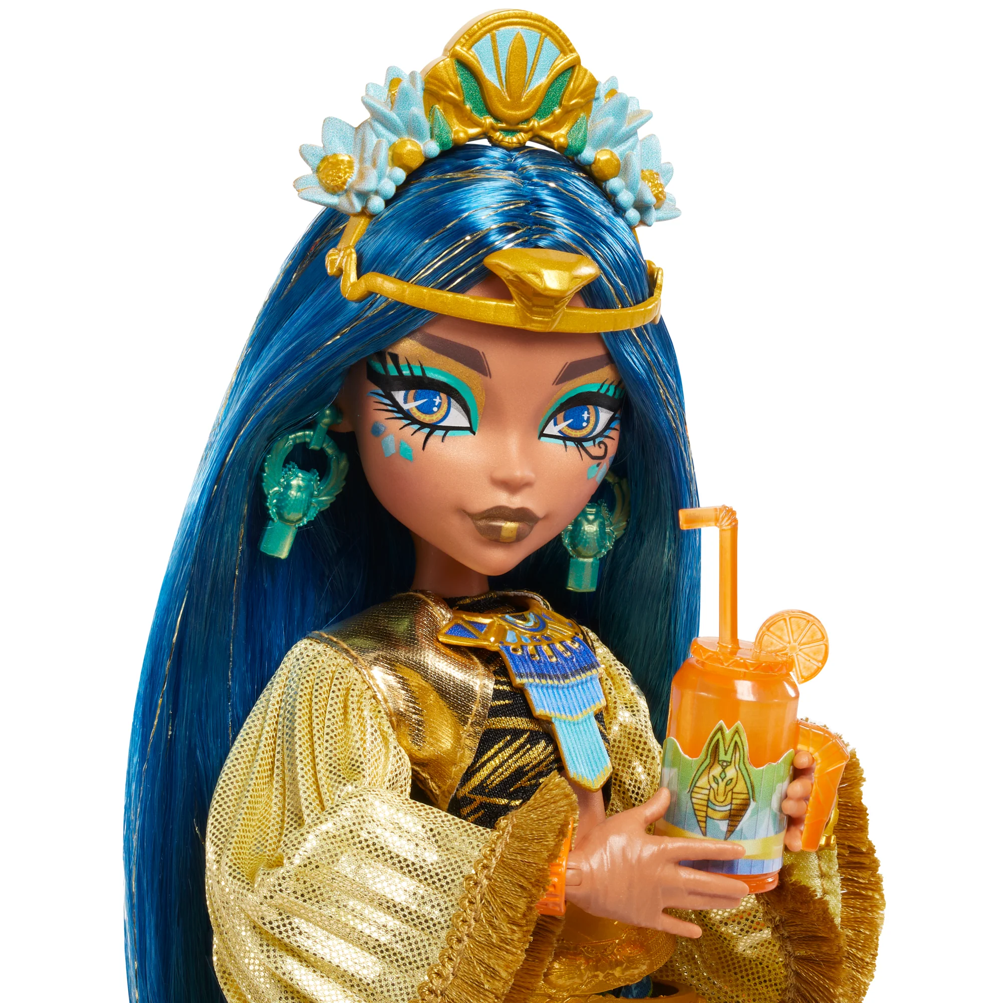 Monster High Monster Fest Cleo De Nile Fashion Doll With Festival Outfit, Band Poster And Accessories