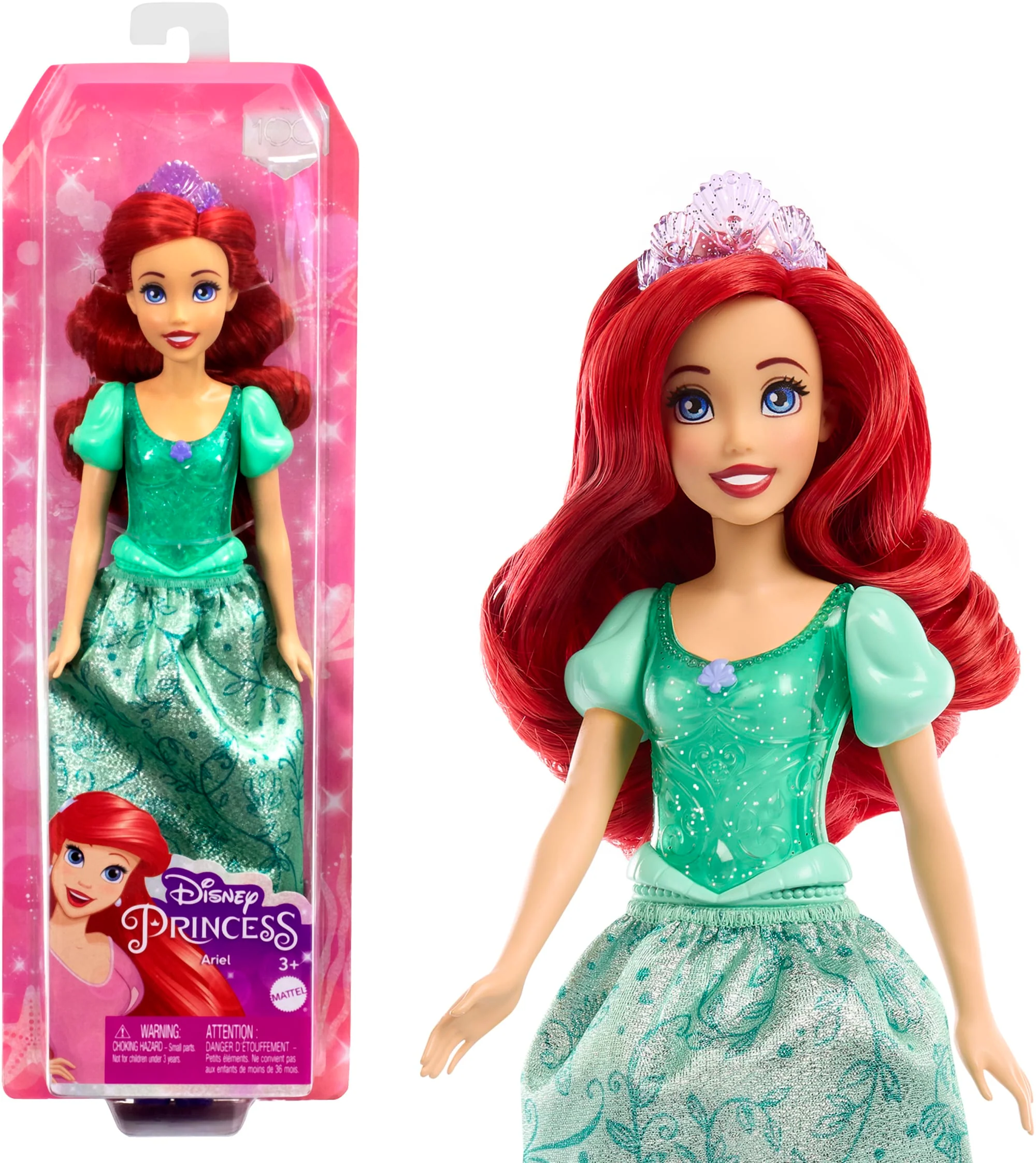 Disney Princess Ariel Fashion Doll And Accessory Toy, Inspired By The Movie The Little Mermaid