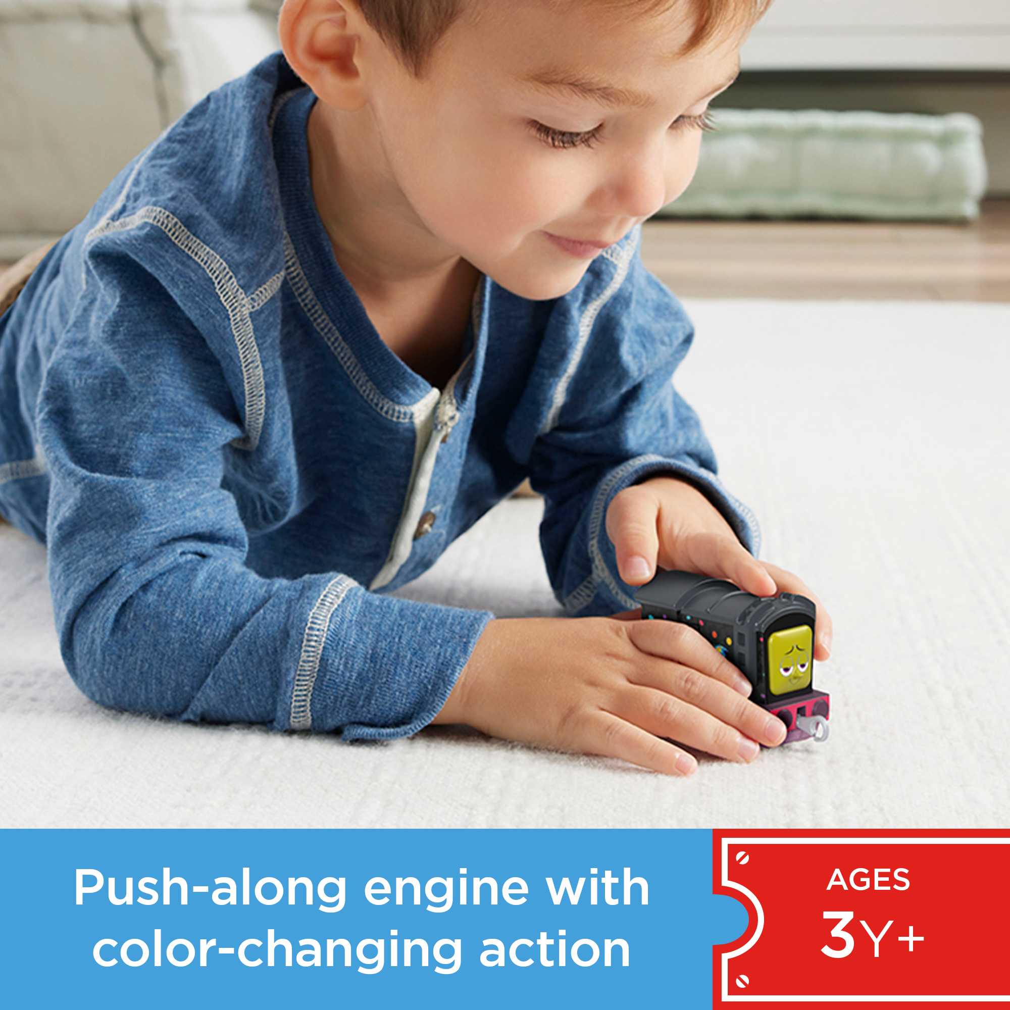 Thomas & Friends Diesel Toy Train, Color Changers, Push Along Diecast Engine For Preschool Kids 3+