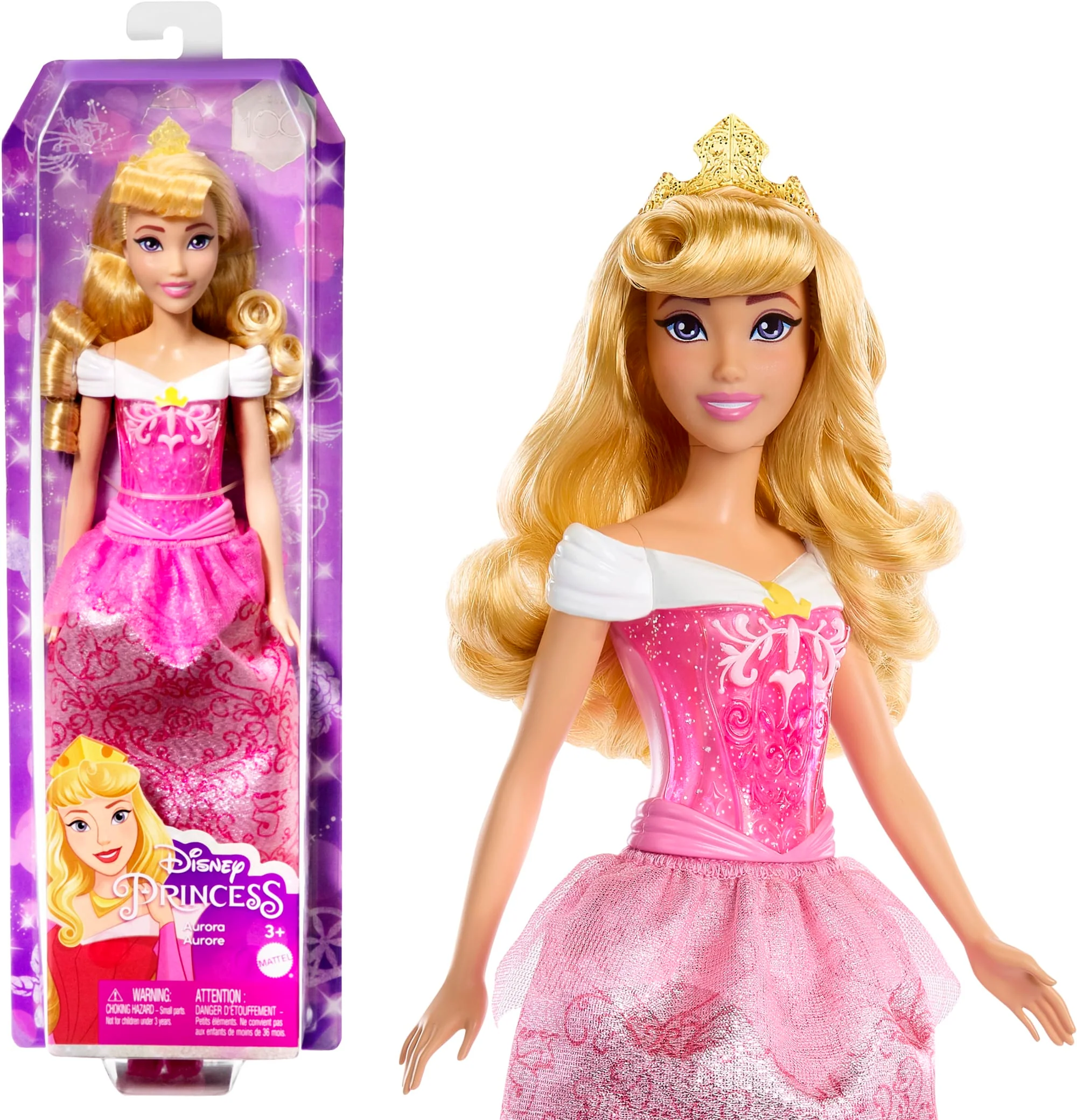 Disney Princess Aurora Fashion Doll And Accessory, Toy Inspired By The Movie Sleeping Beauty