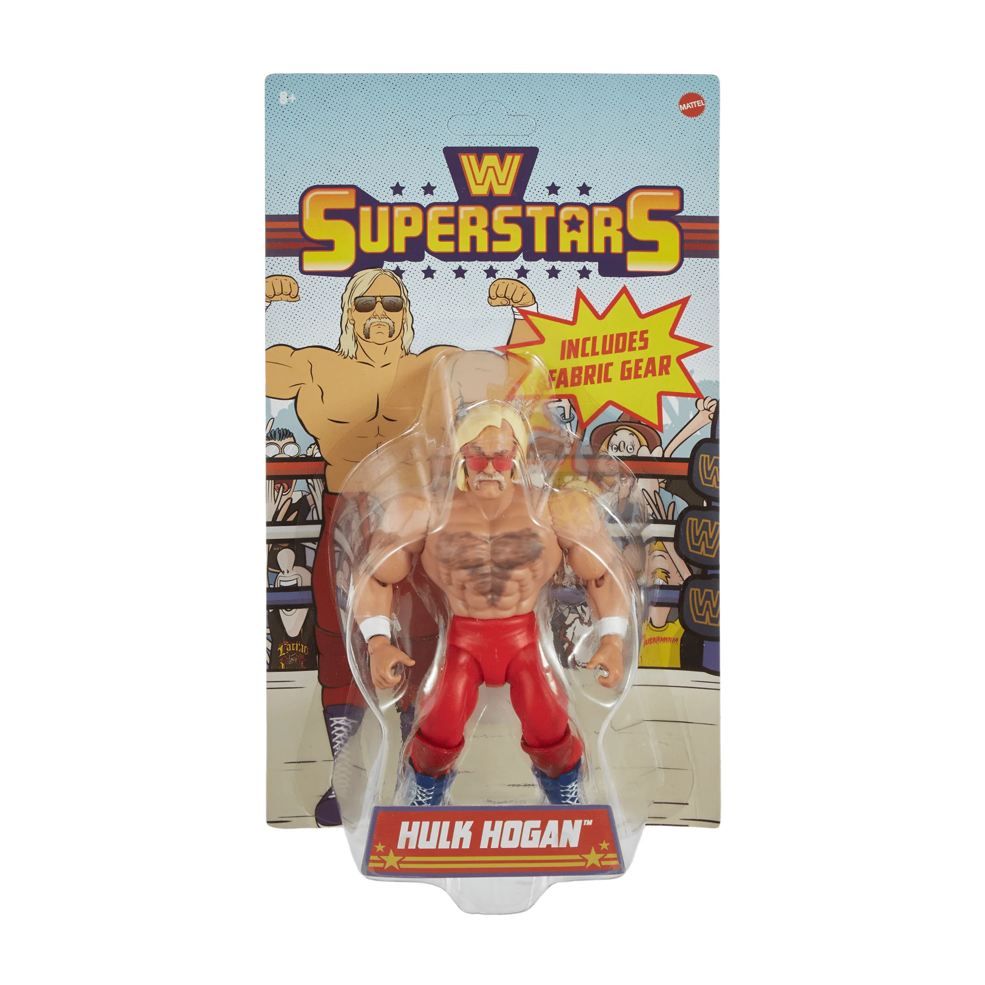 Wwe Superstars Figurine Articulée et Accessoires Hulk Hogan
