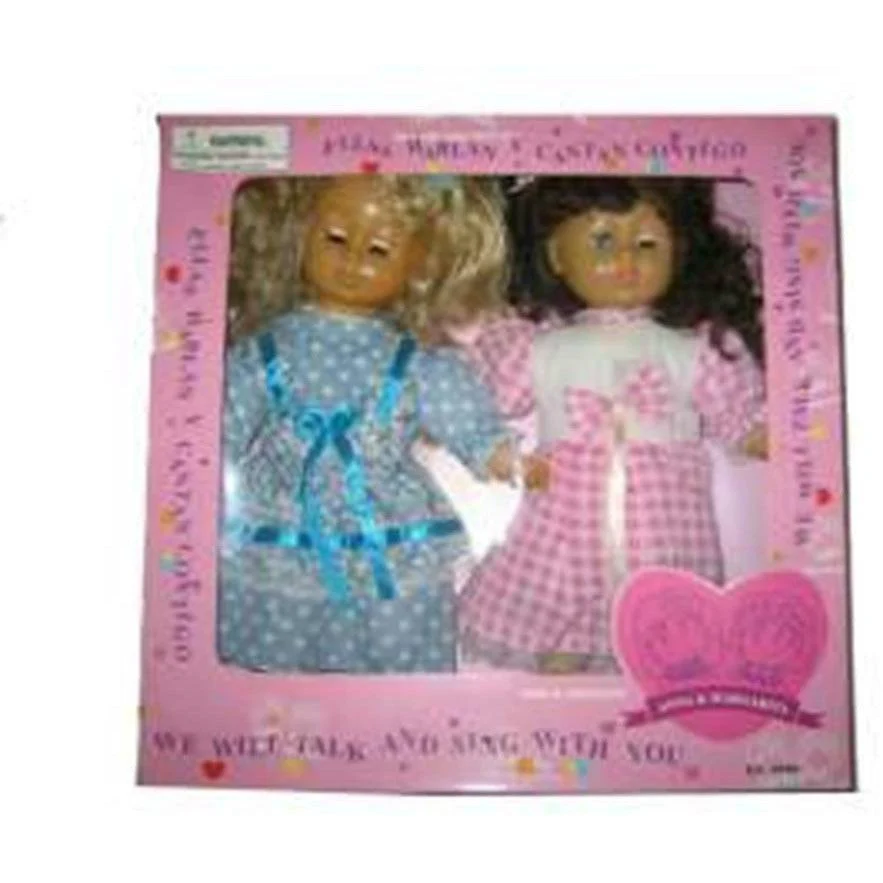 Talking Doll 2pc Eng
