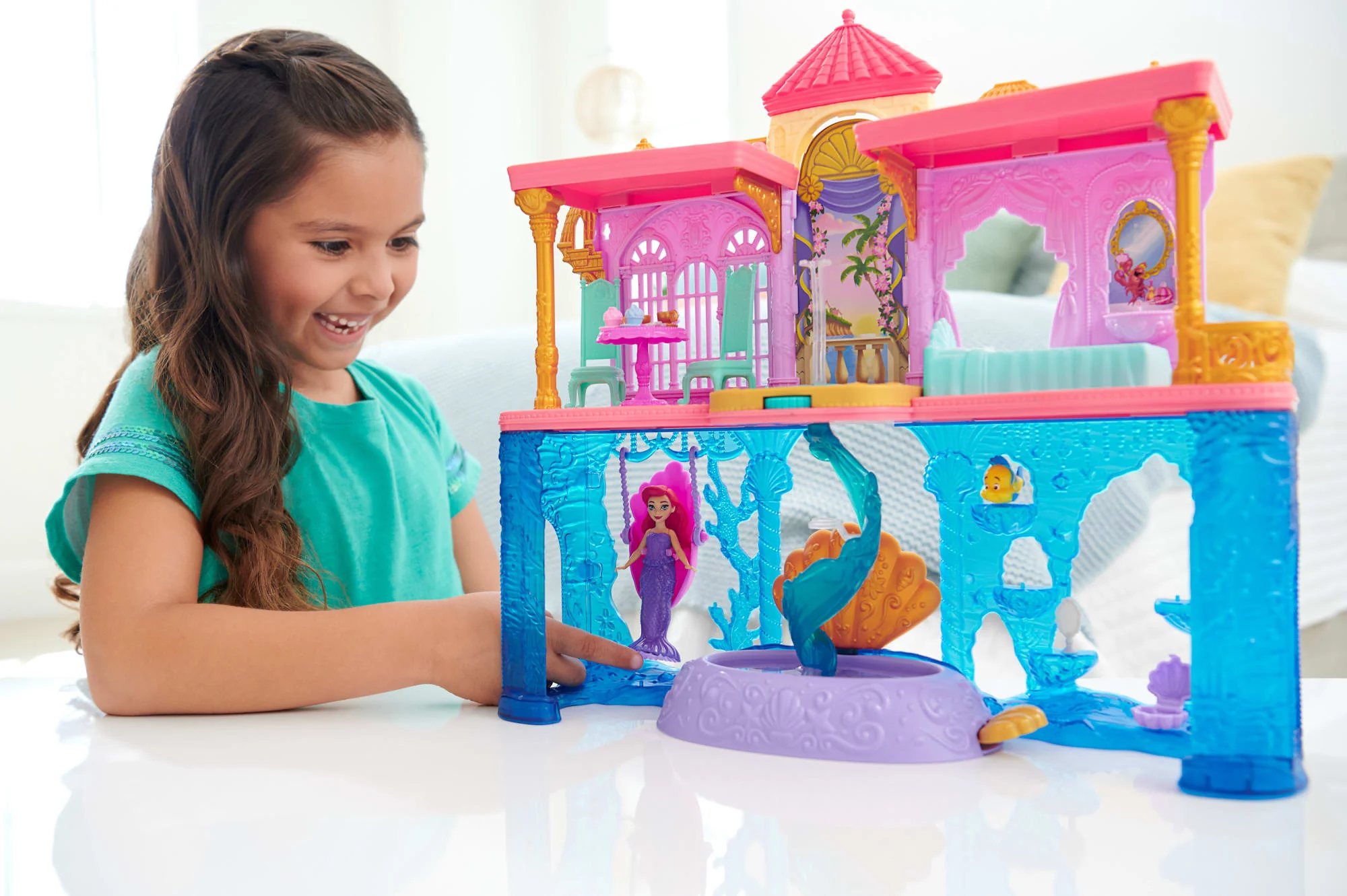 Disney Princess Toys, Ariel's Stacking Castle, Gifts For Kids