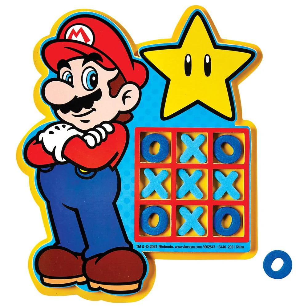 Super Mario Brothers Shaped Foam Game 1ct