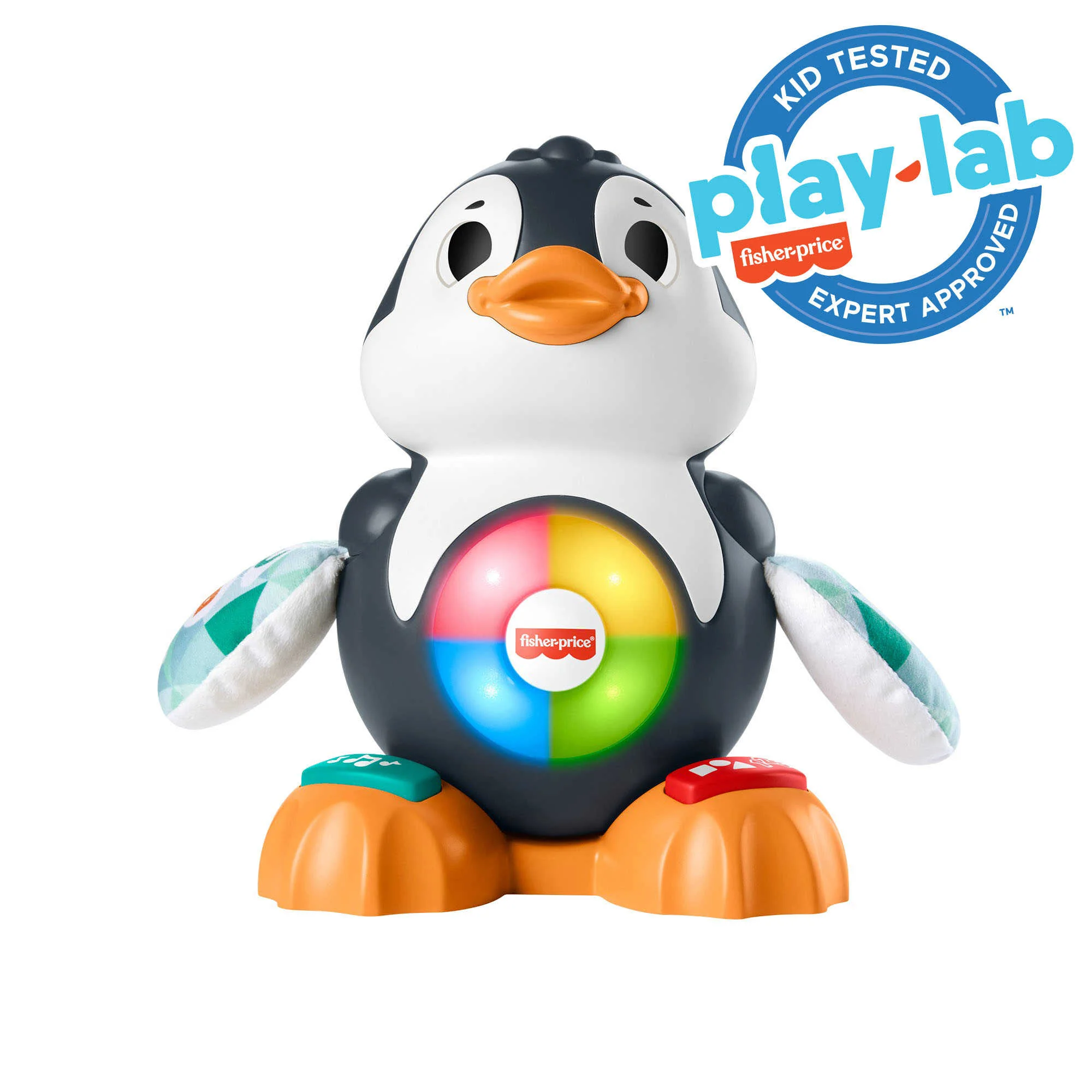 Fisher-Price Linkimals Cool Beats Penguin Baby & Toddler Learning Toy With Music & Lights